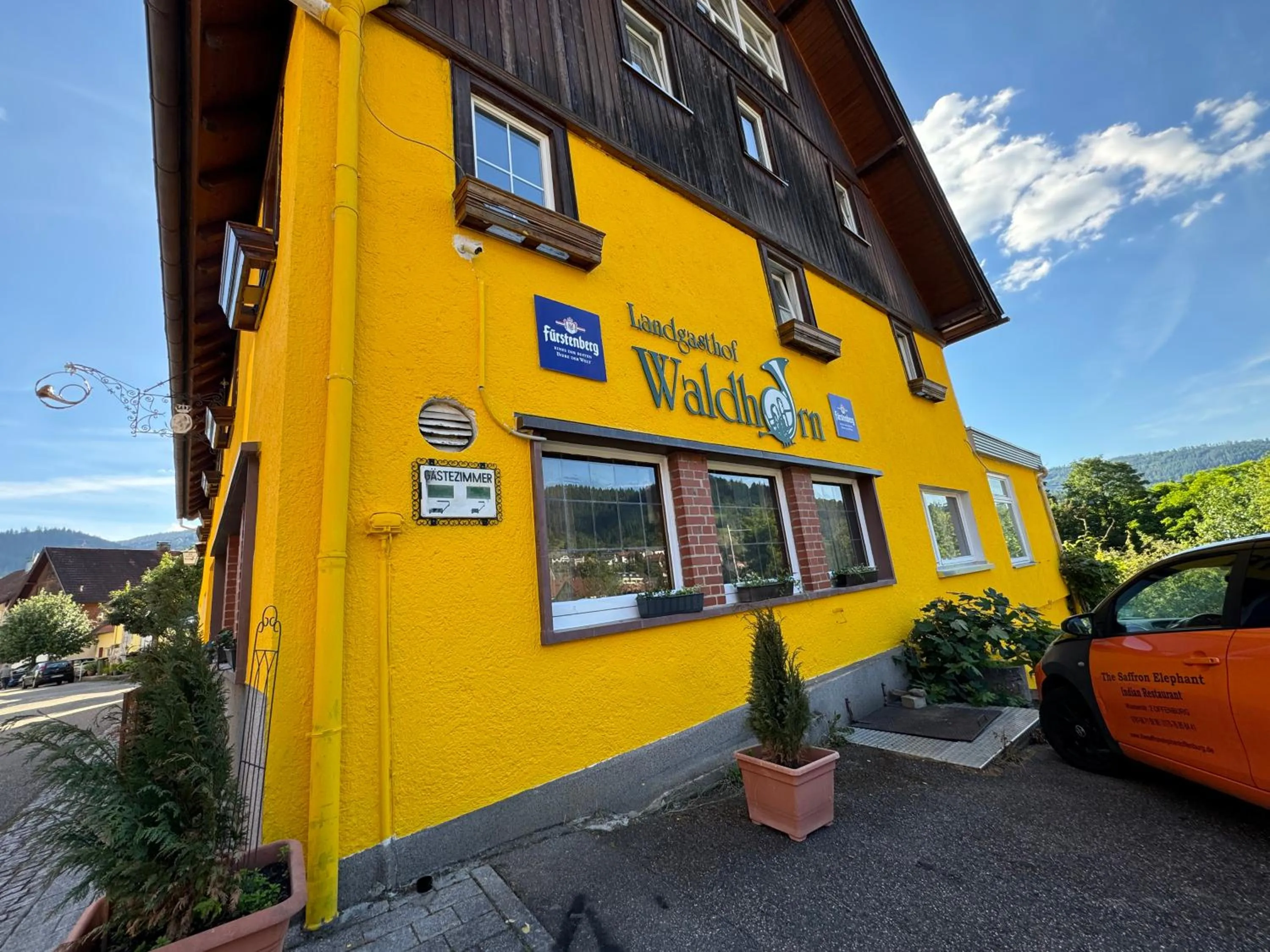 Property building in Landgasthaus waldhorn
