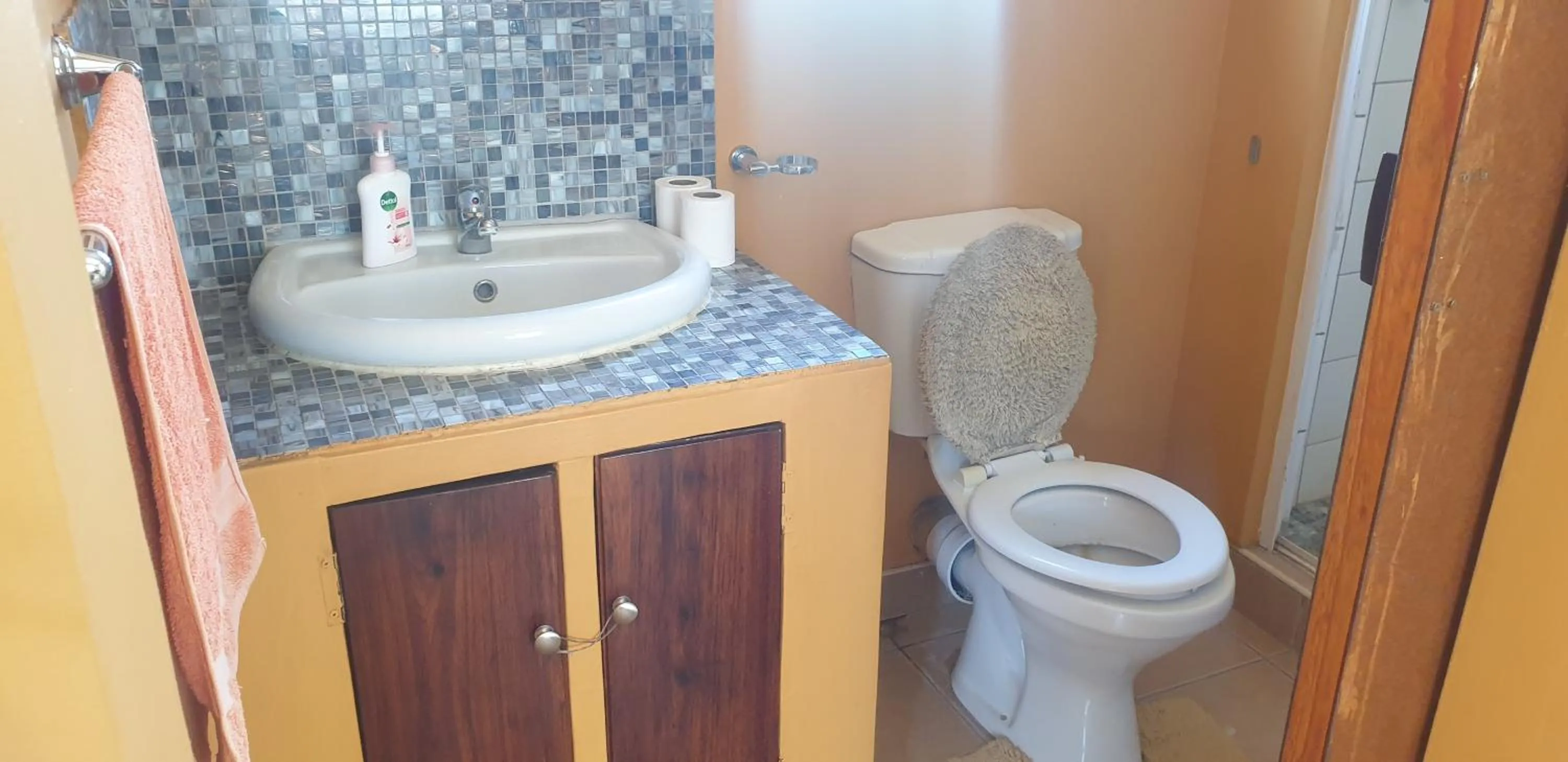 Bathroom in Paradise Camp Game Lodge