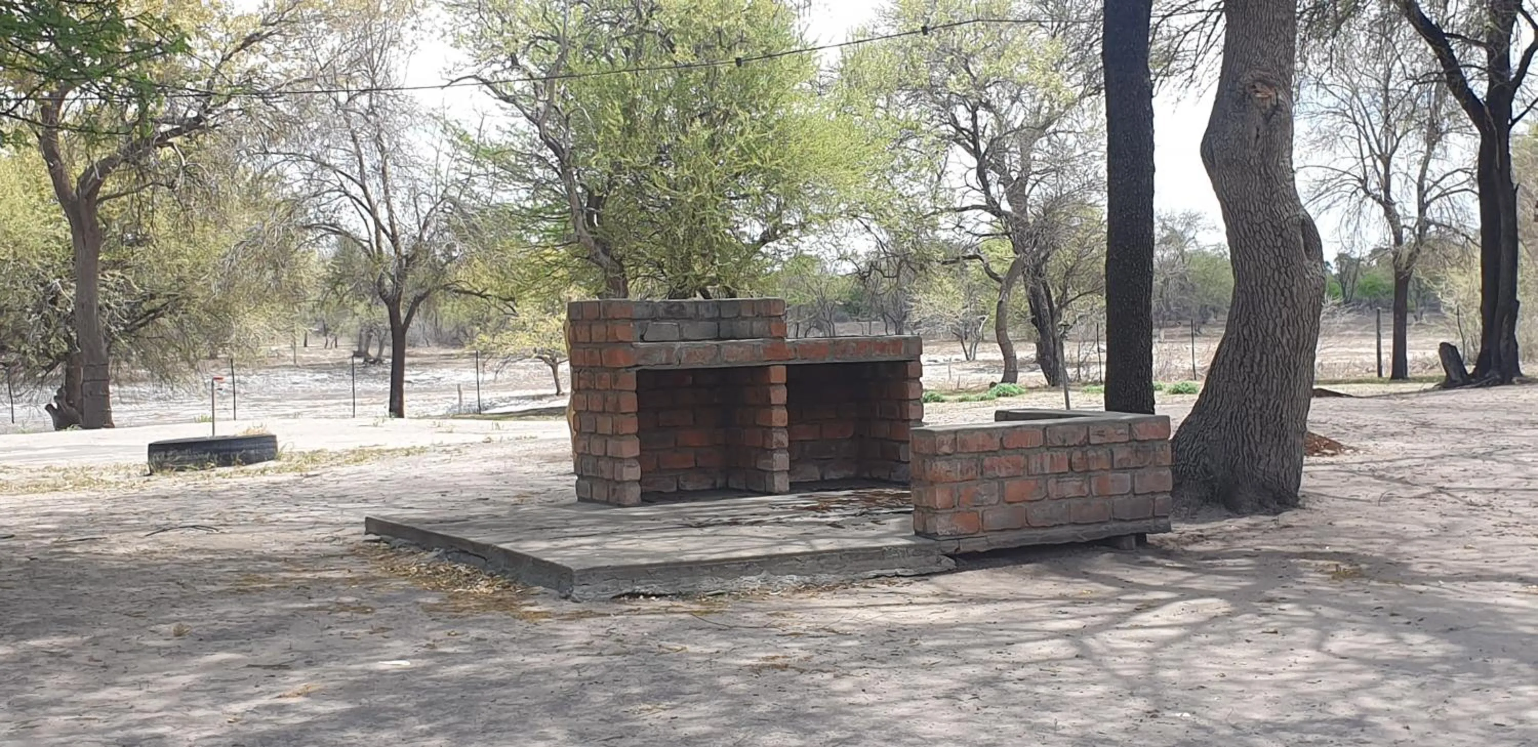 BBQ facilities in Paradise Camp Game Lodge