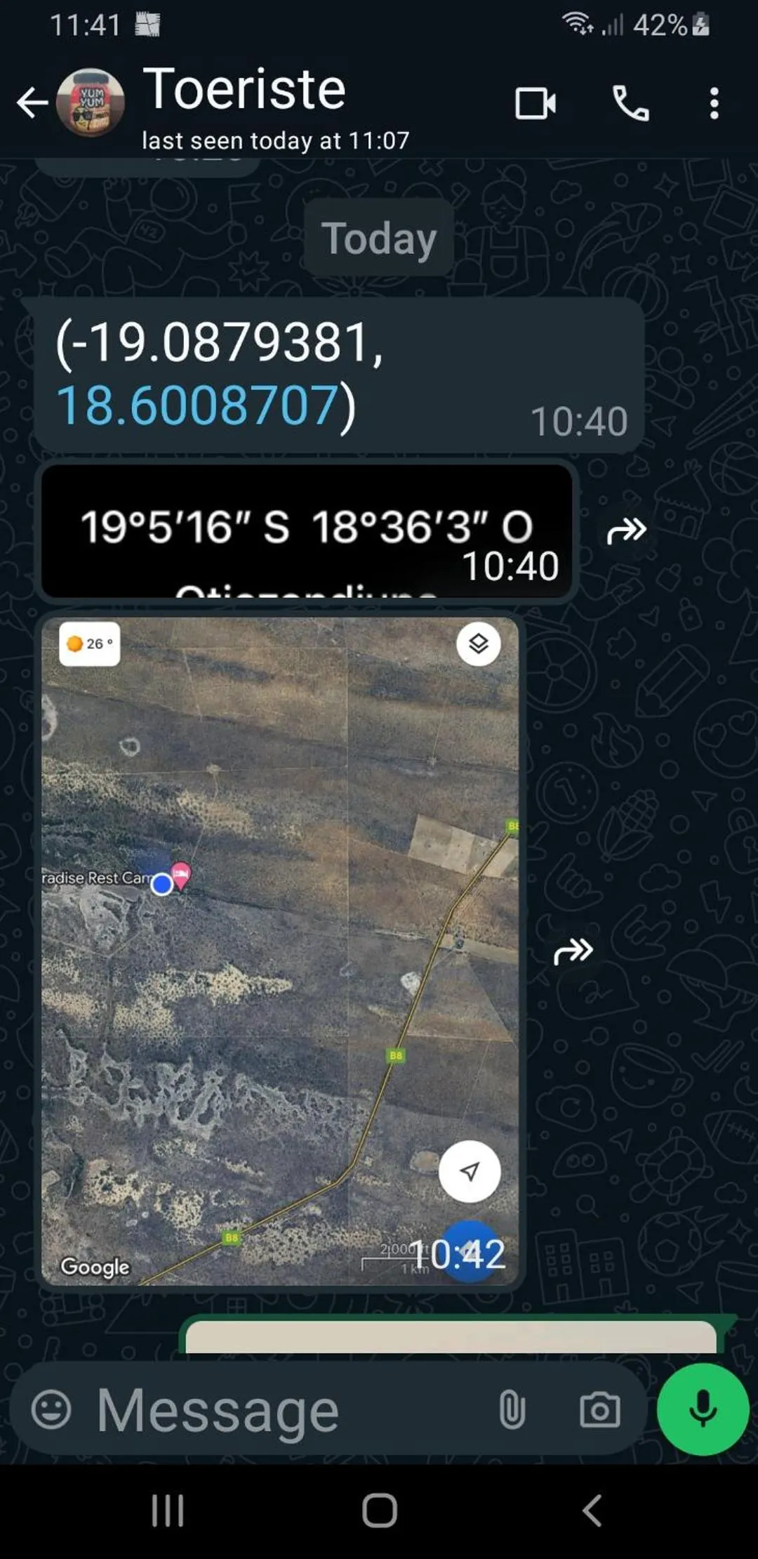 Property logo or sign in Paradise Camp Game Lodge