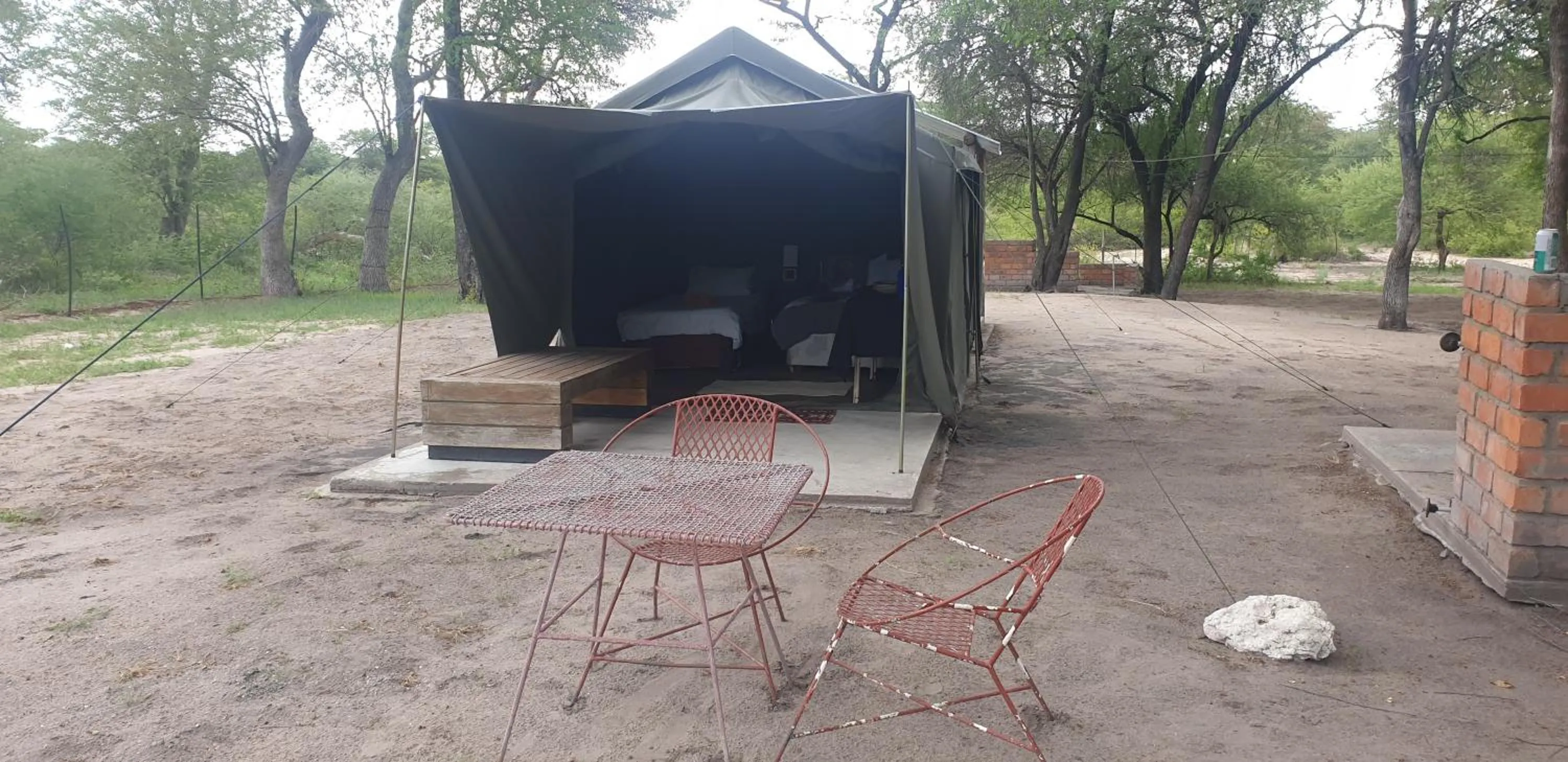 Natural landscape in Paradise Camp Game Lodge