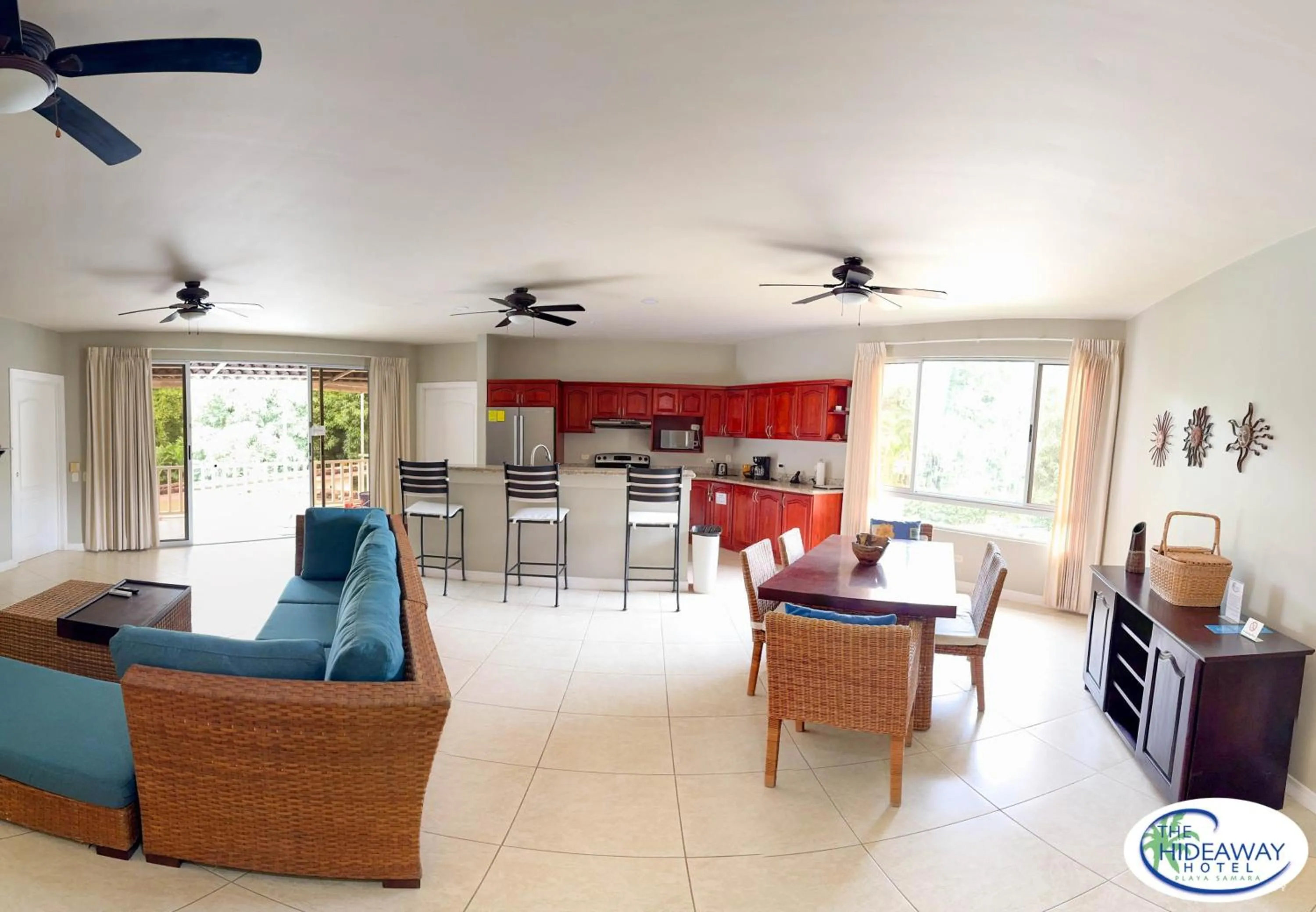 Seating area in The Hideaway Hotel