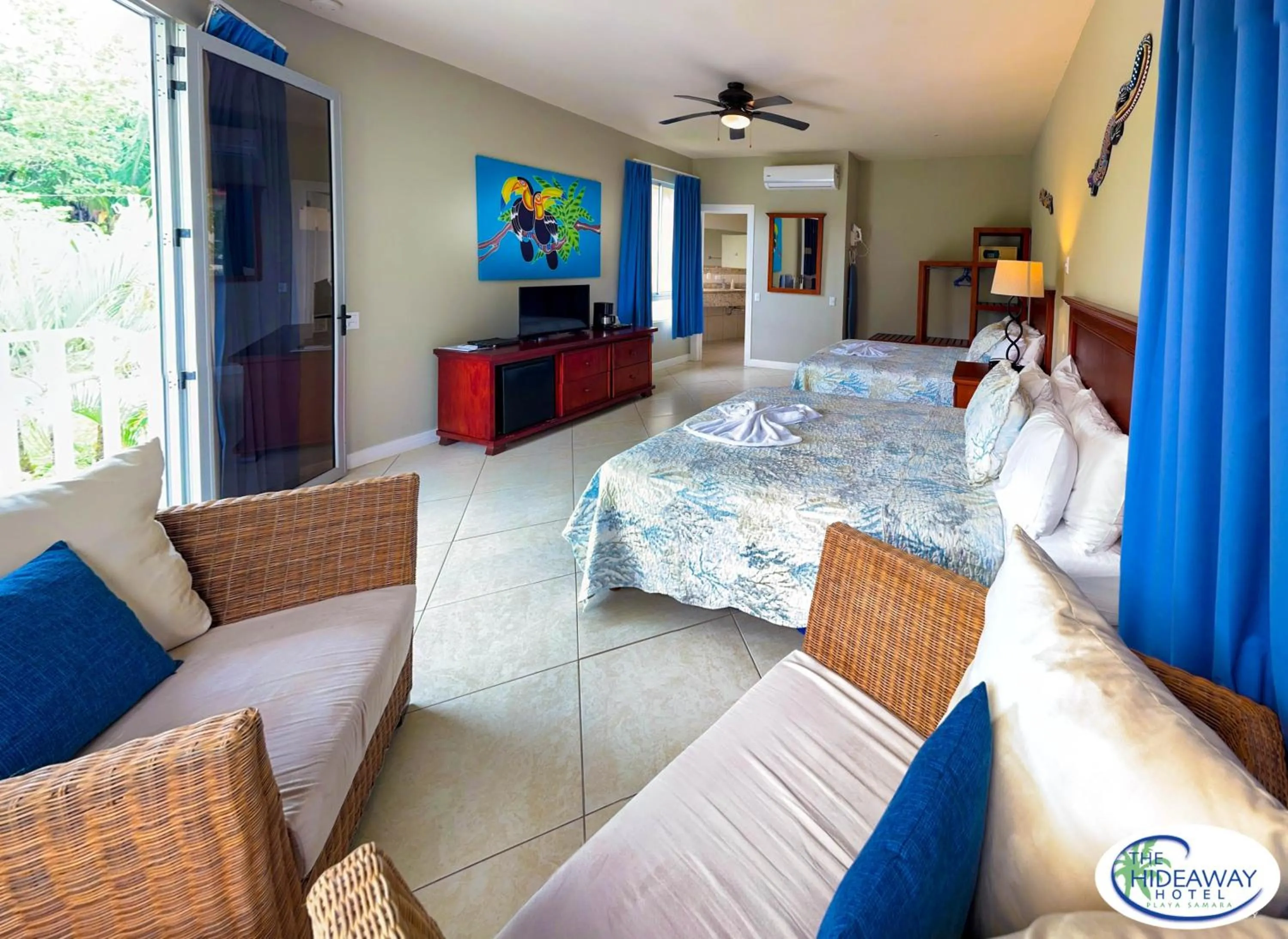 People in The Hideaway Hotel