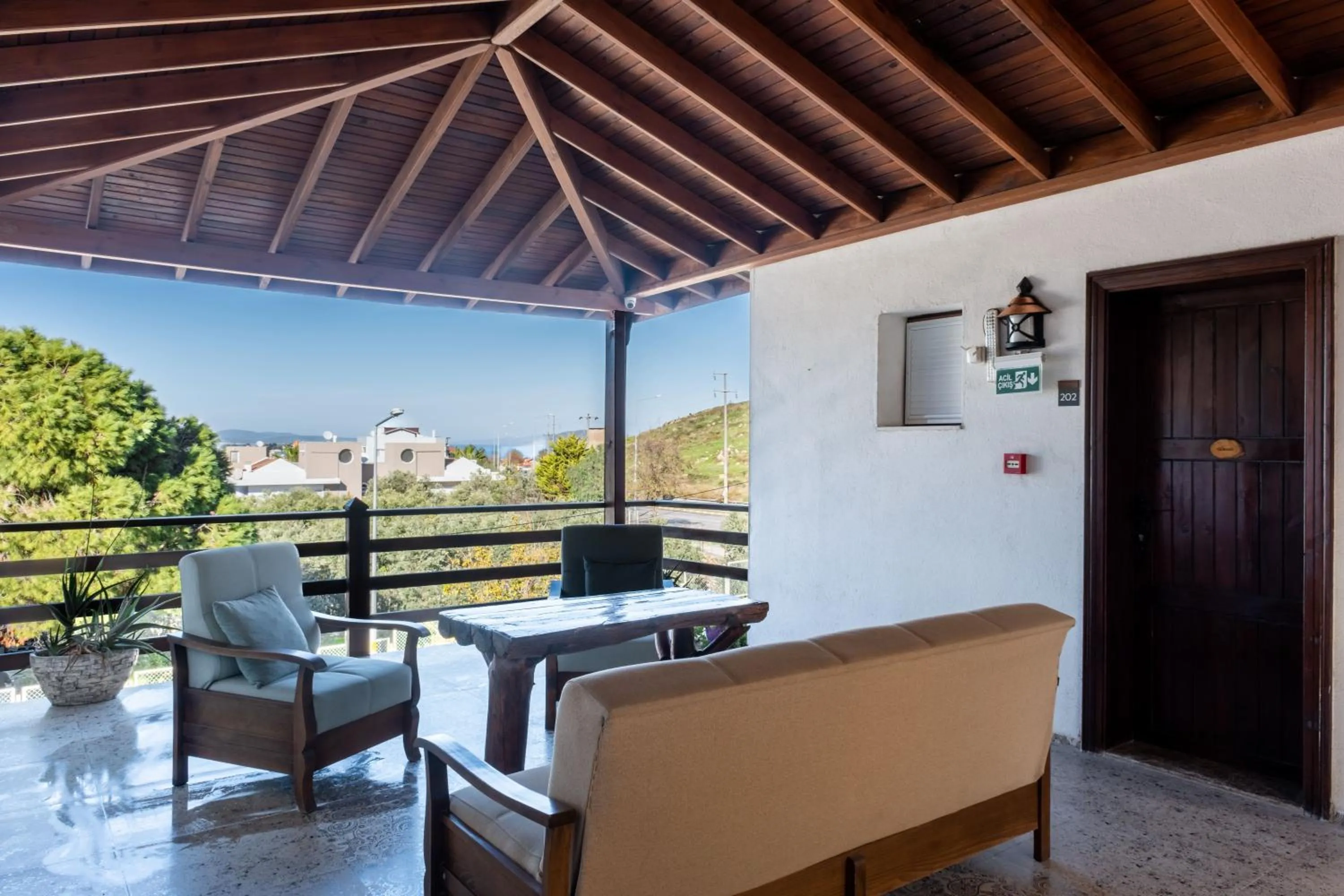 Balcony/Terrace in Espira by Antioch Hotel