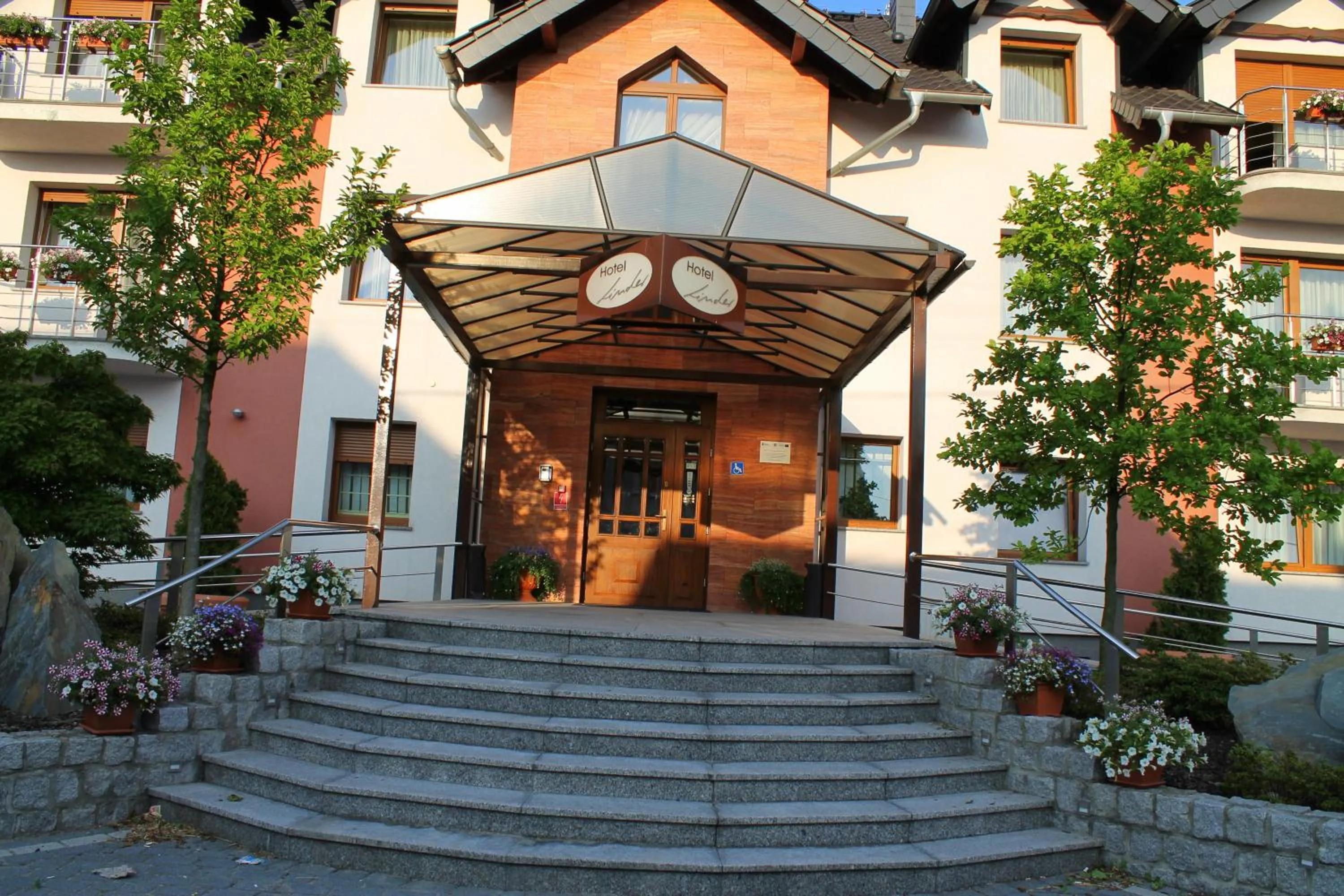Facade/entrance in Hotel Linder