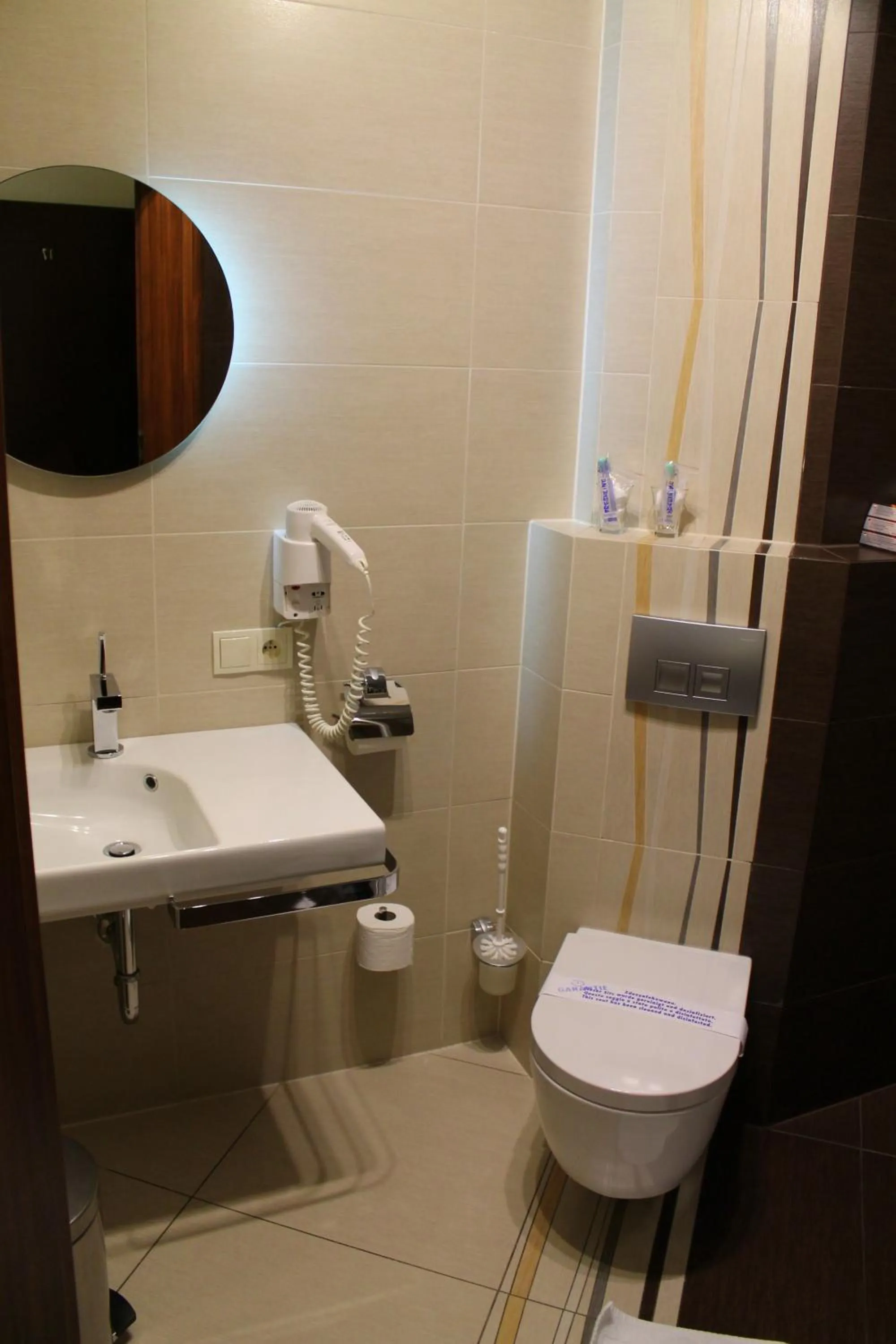 Bathroom in Hotel Linder