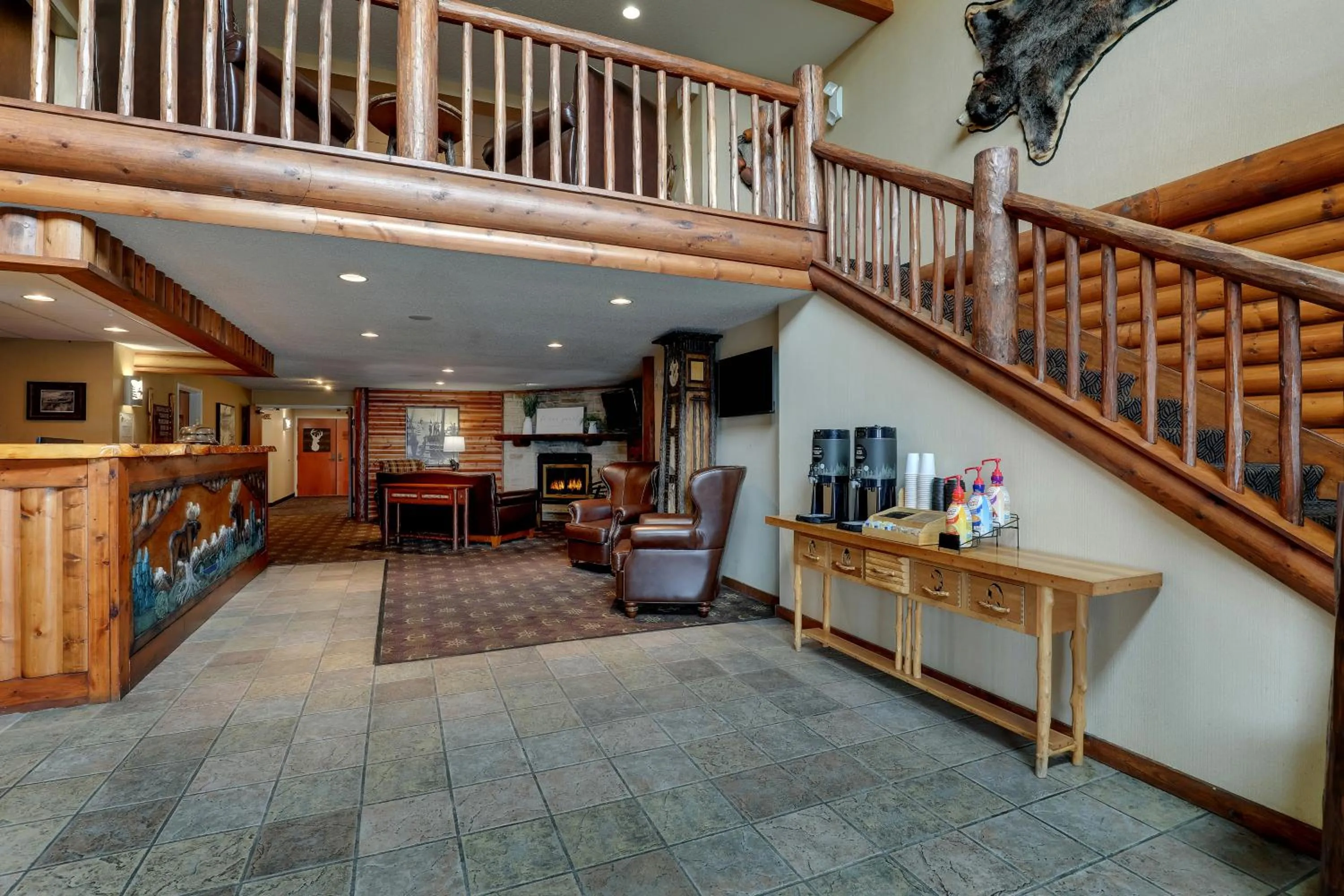Lobby or reception in Stoney Creek Inn Quincy