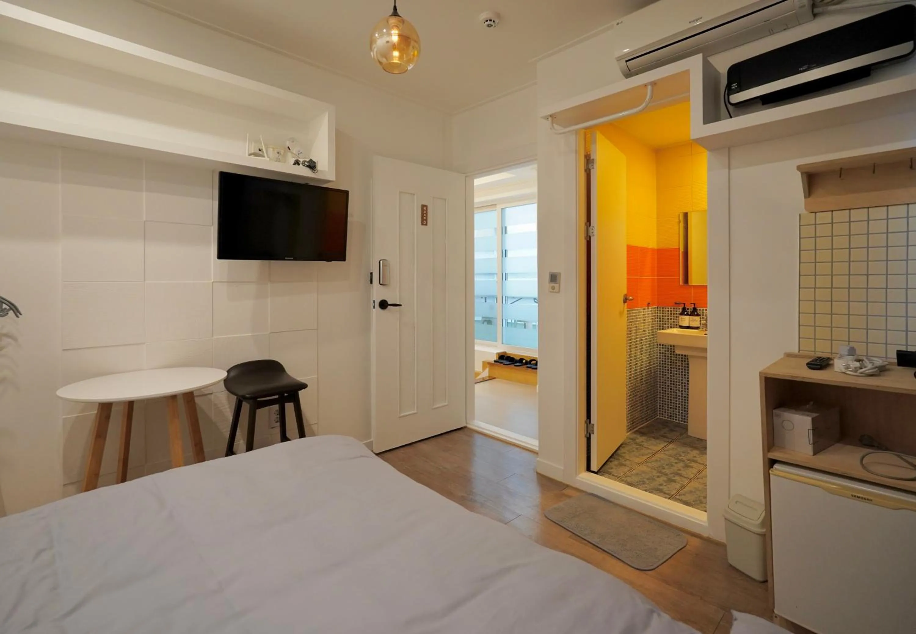 Bed in Soo Guest House