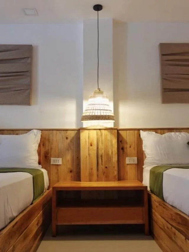 Bed in Senare Boracay Hotel