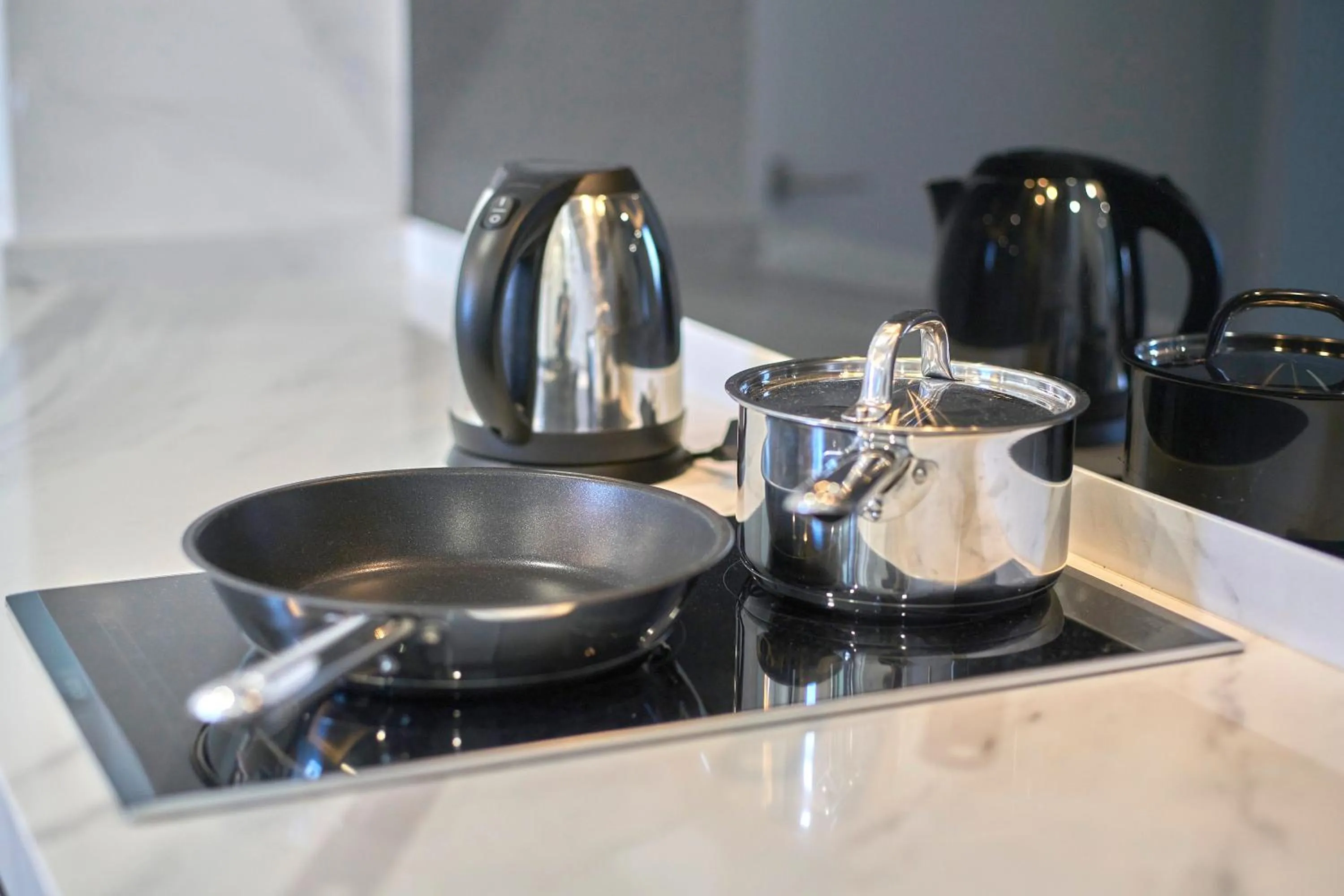 Kitchen or kitchenette in Royce Residence KLCC by Cobnb