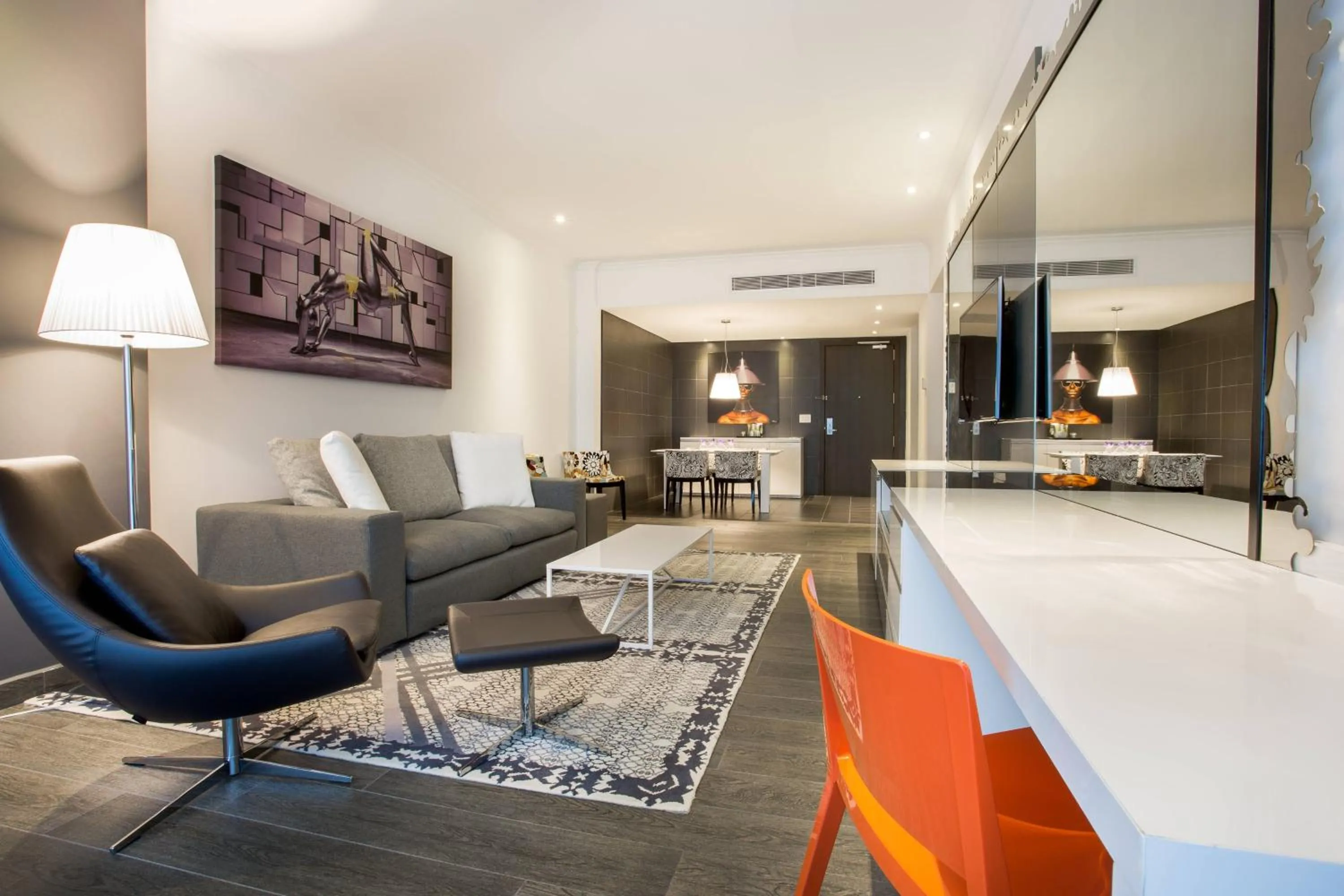 Living room in Sortis Hotel, Spa & Casino, Autograph Collection