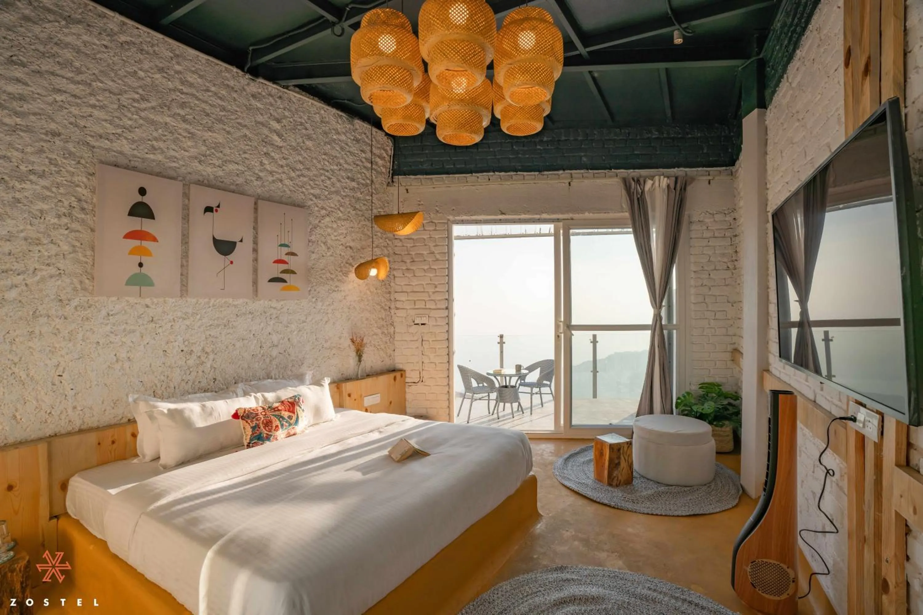 Photo of the whole room, Bed in Zostel Mussoorie, Mall Road