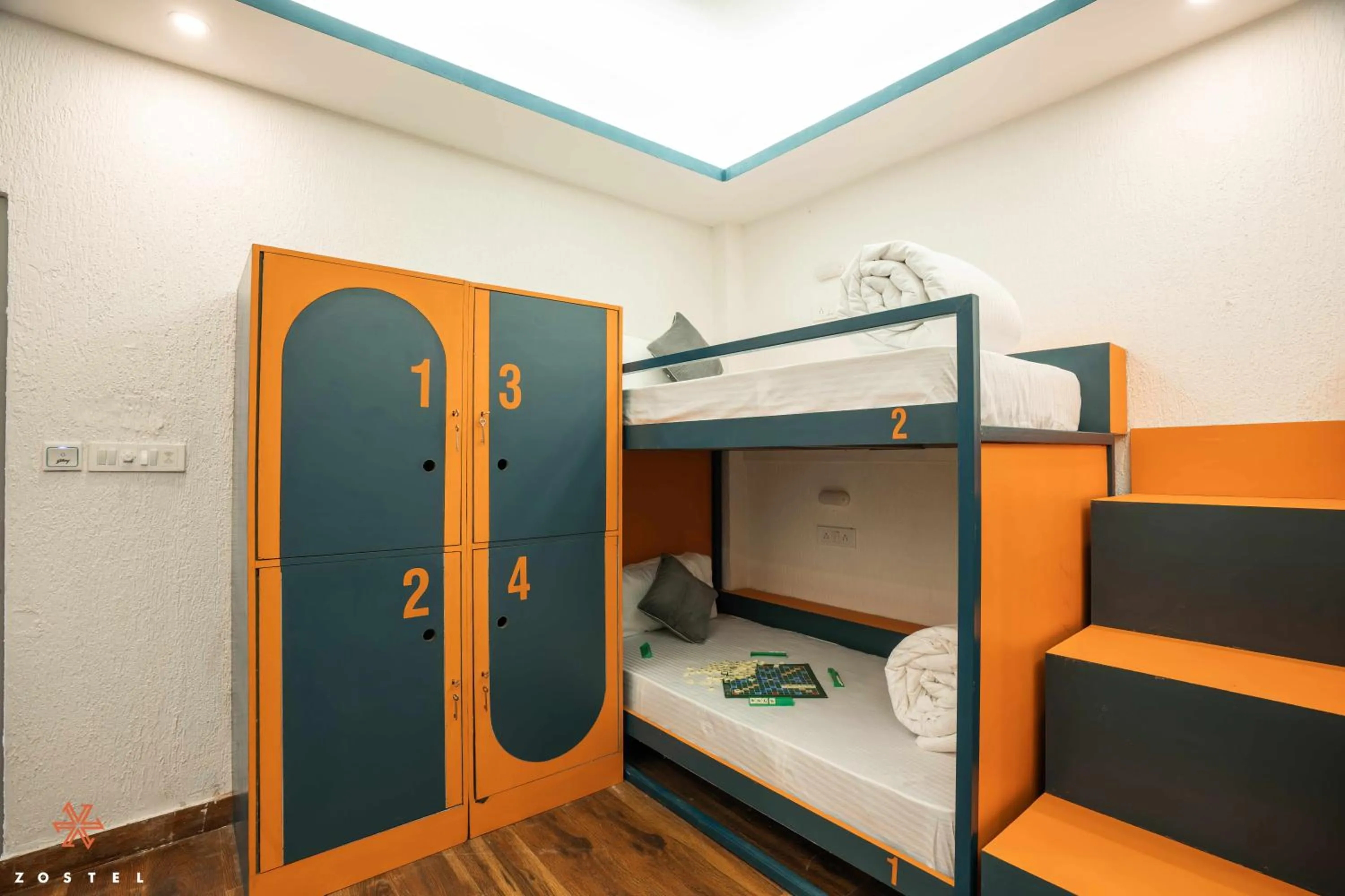 Bed in Zostel Mussoorie, Mall Road