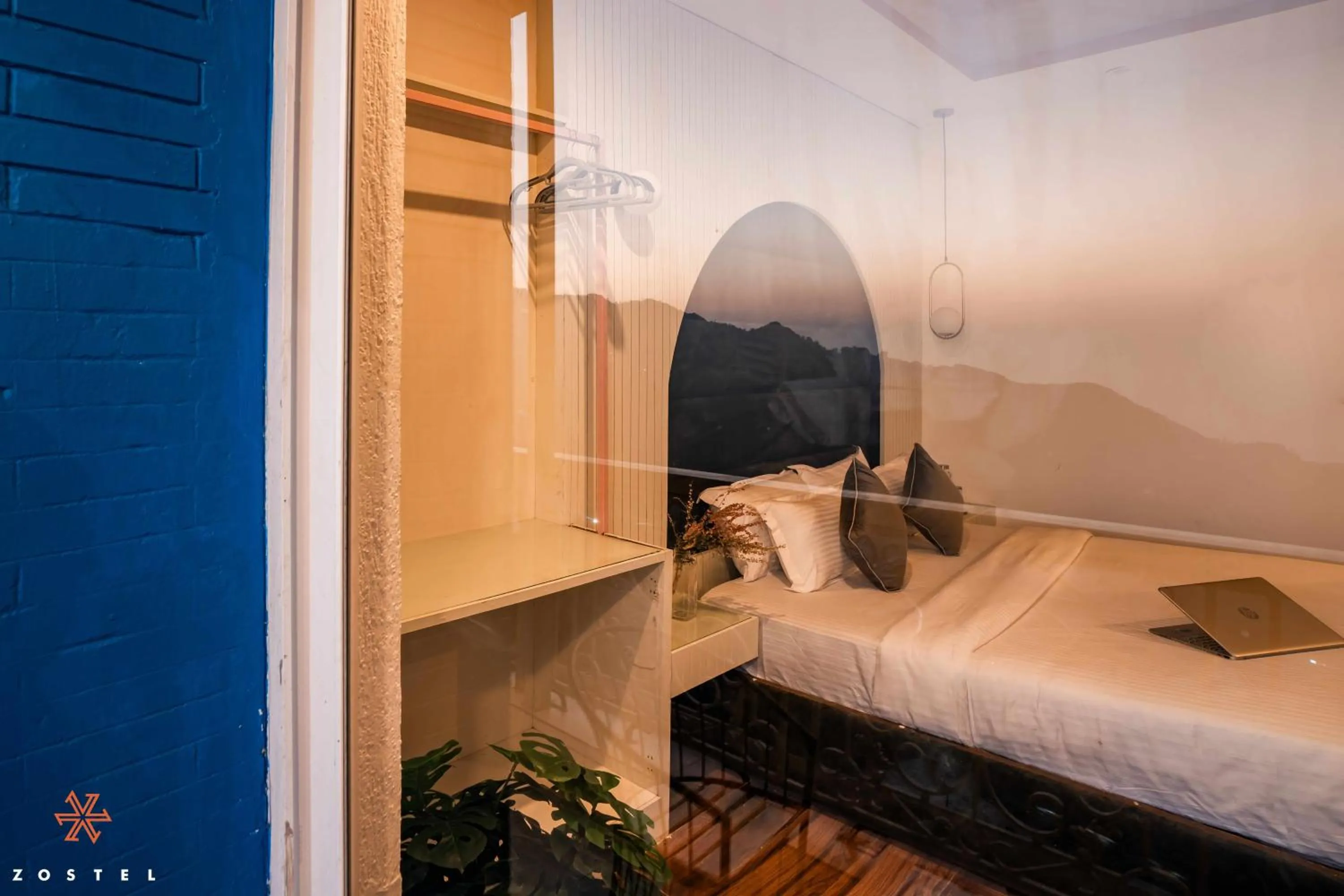 Bed in Zostel Mussoorie, Mall Road