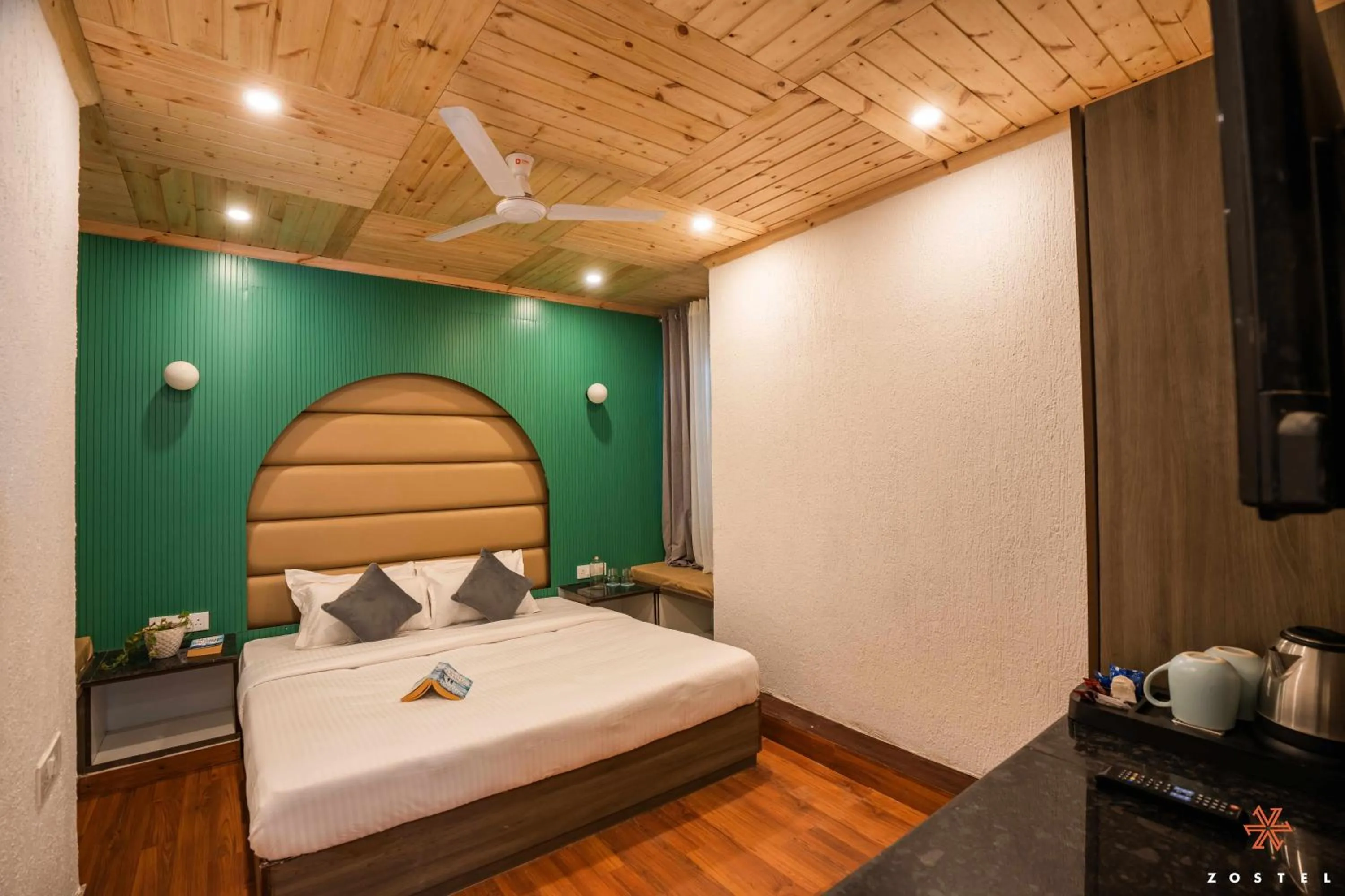 Bed in Zostel Mussoorie, Mall Road