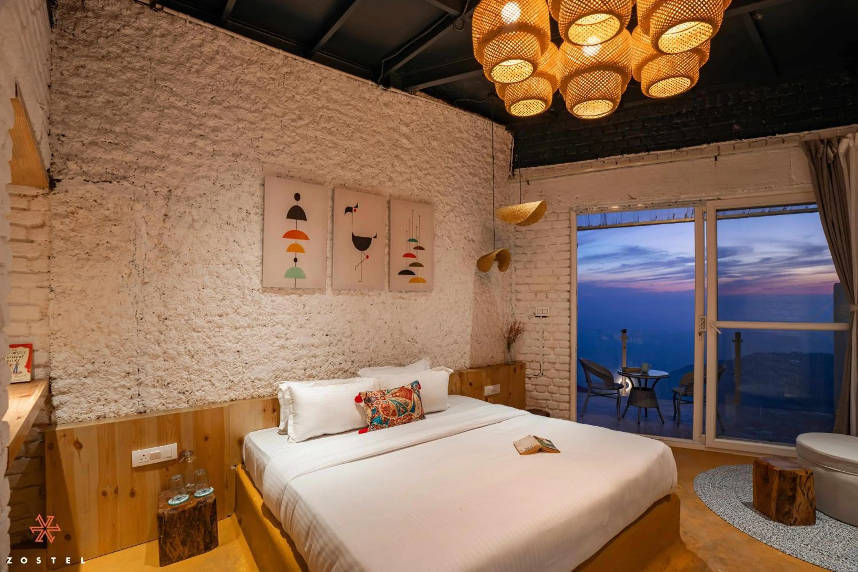 Bed in Zostel Mussoorie, Mall Road