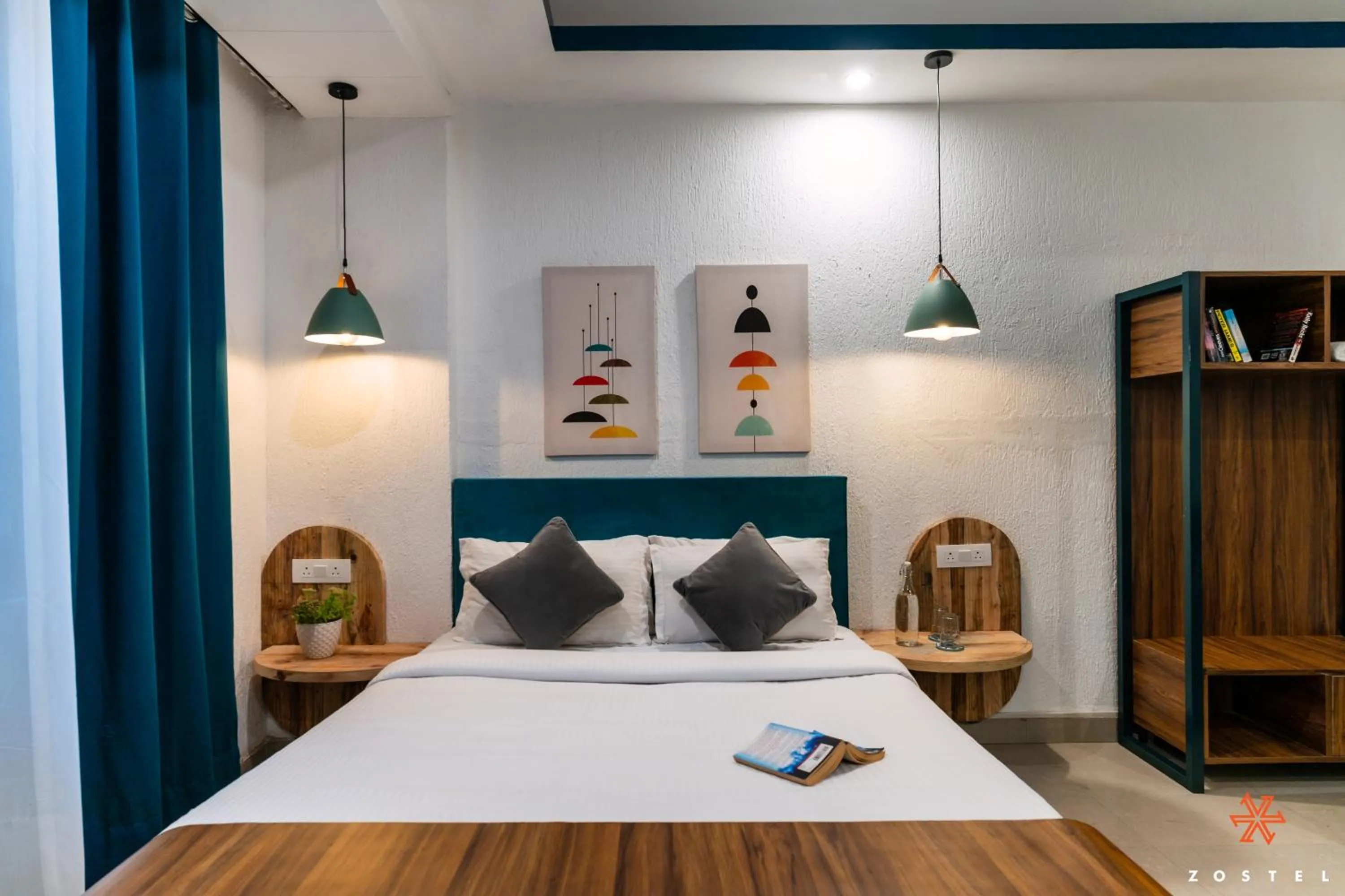 Bed in Zostel Mussoorie, Mall Road