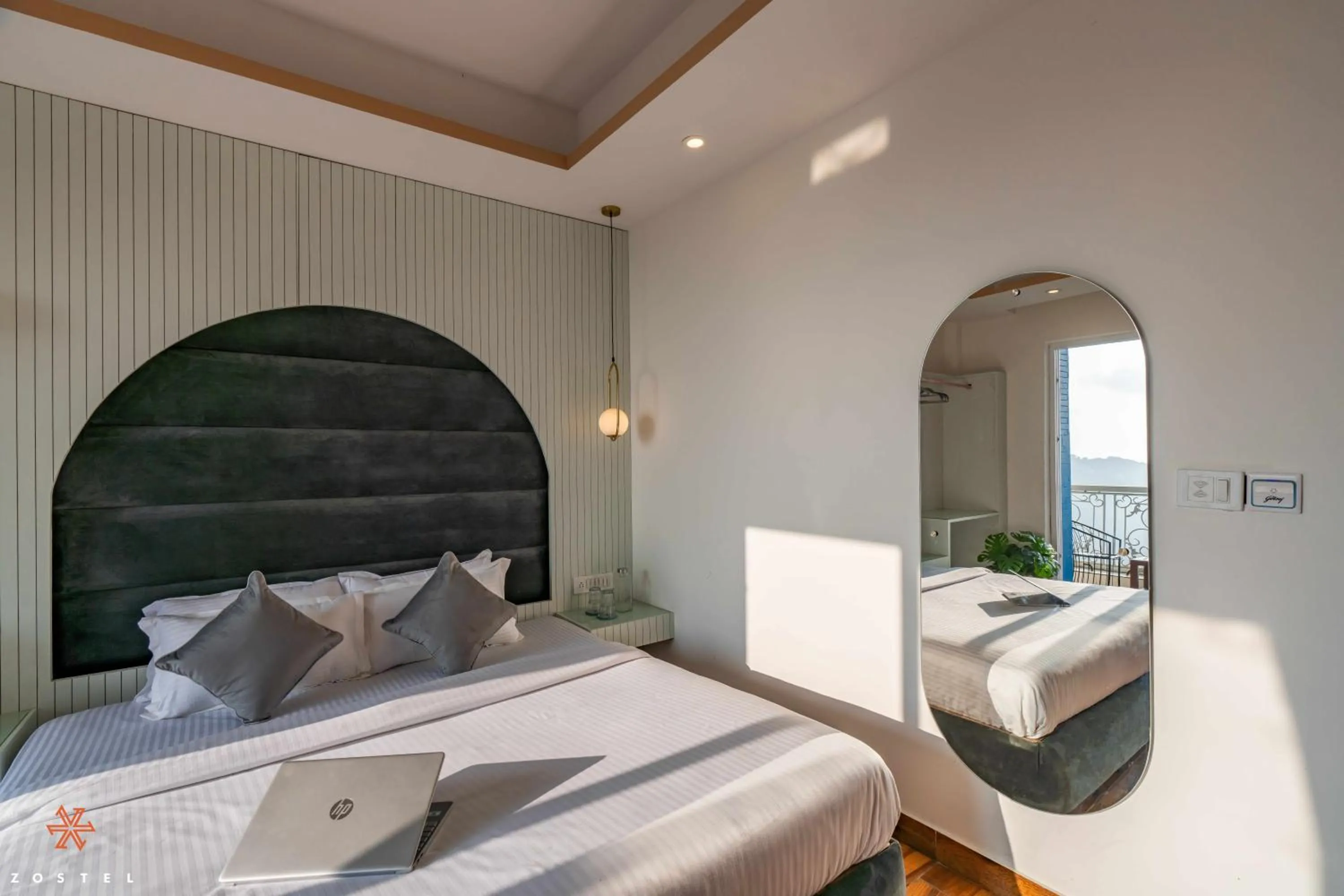 Bed in Zostel Mussoorie, Mall Road