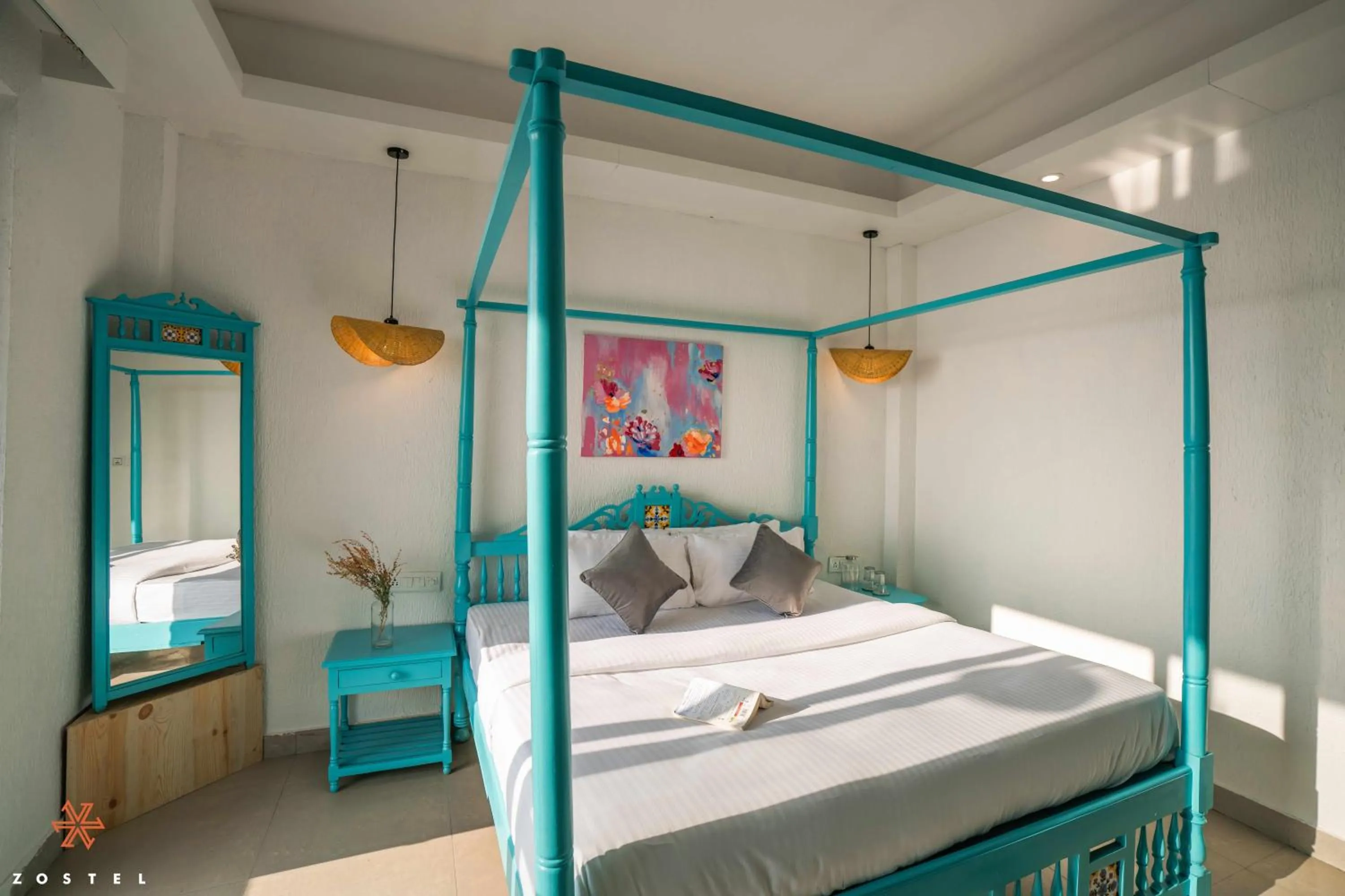 Bed in Zostel Mussoorie, Mall Road