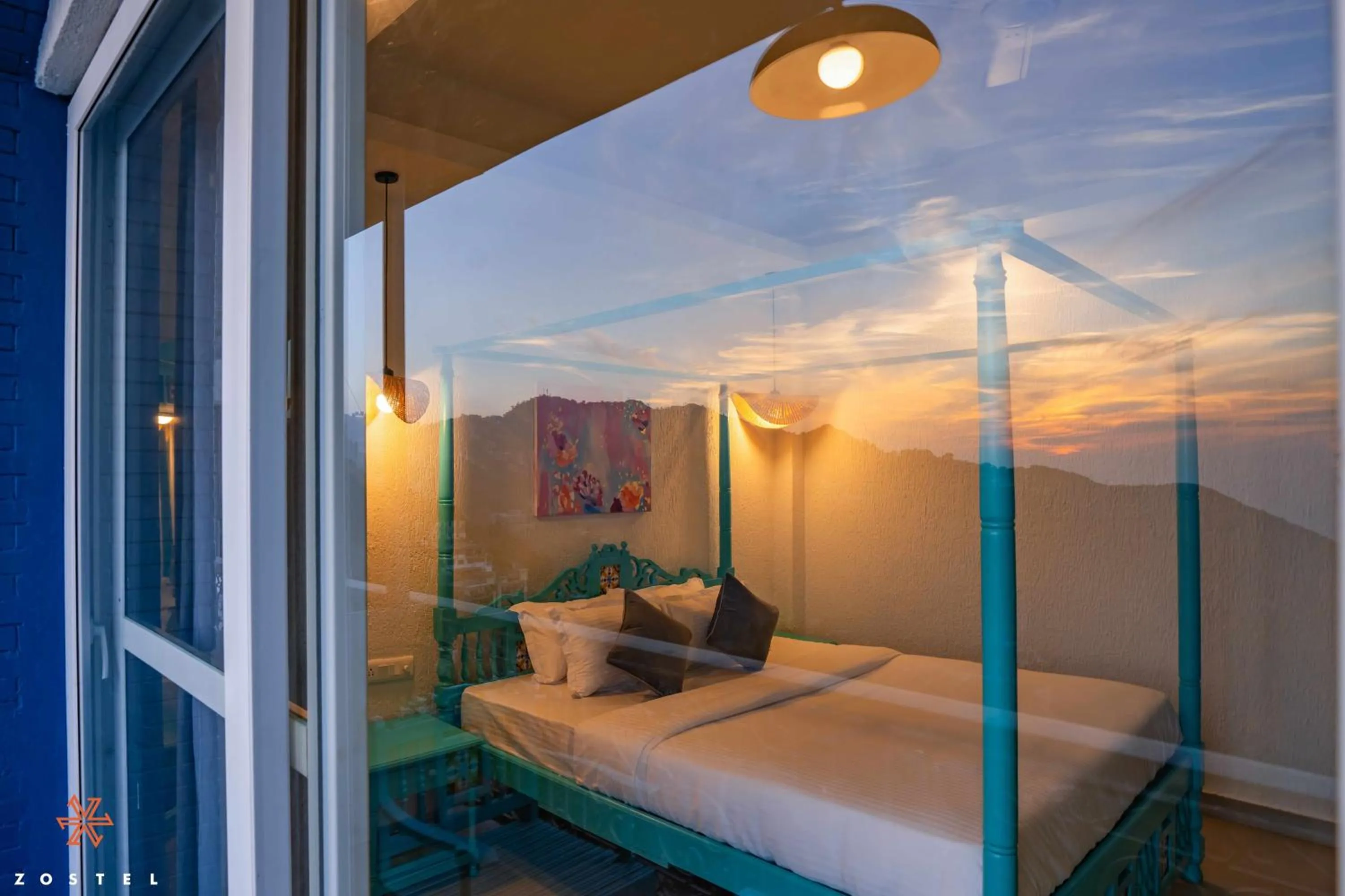 Bed in Zostel Mussoorie, Mall Road