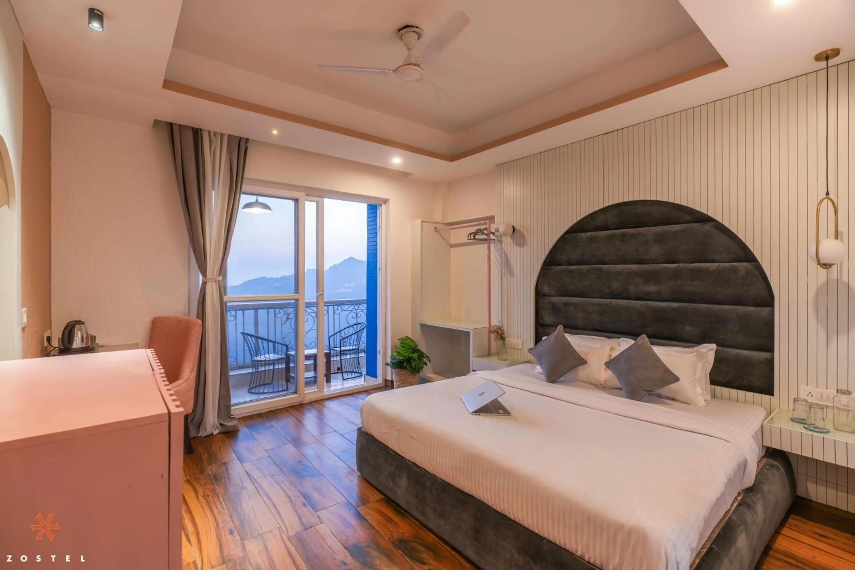 Bed in Zostel Mussoorie, Mall Road