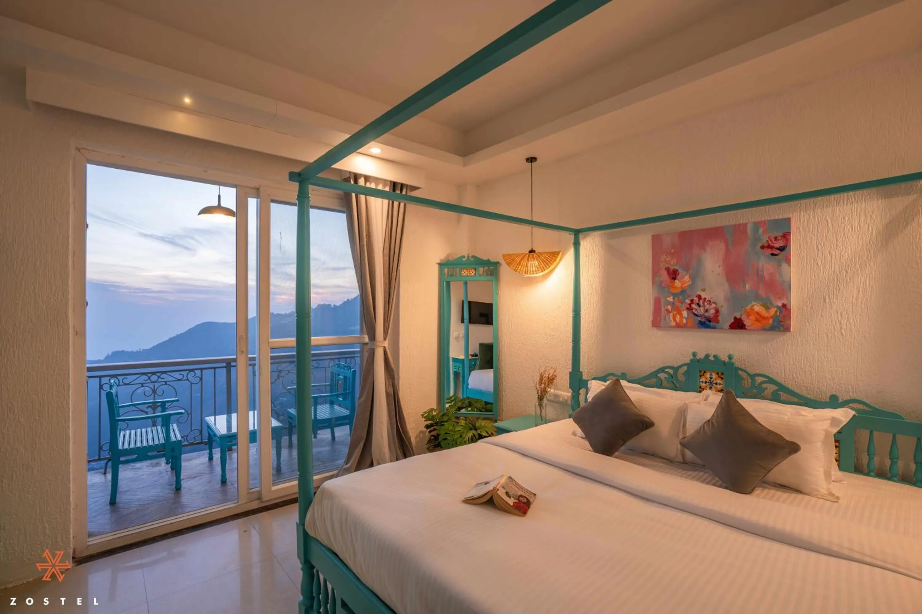 Bed in Zostel Mussoorie, Mall Road