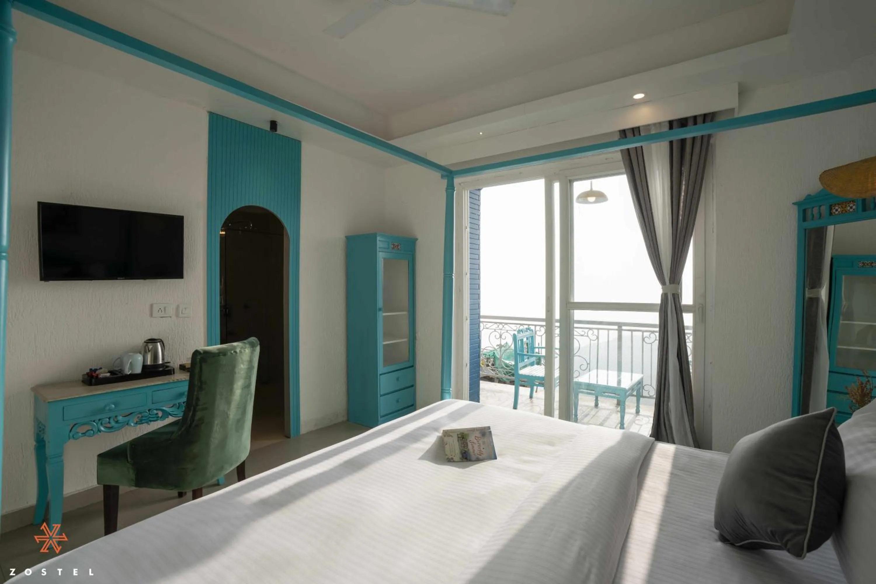 Bed in Zostel Mussoorie, Mall Road