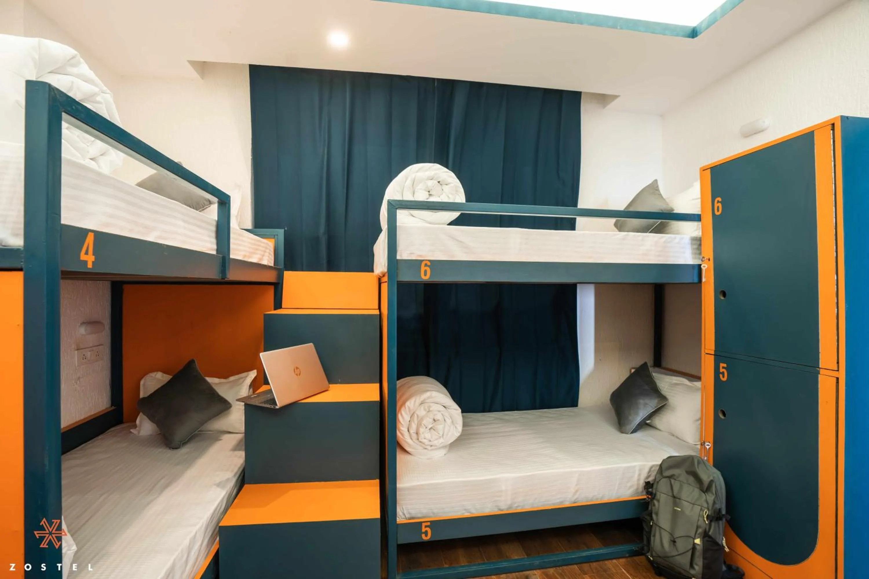 Bed in Zostel Mussoorie, Mall Road