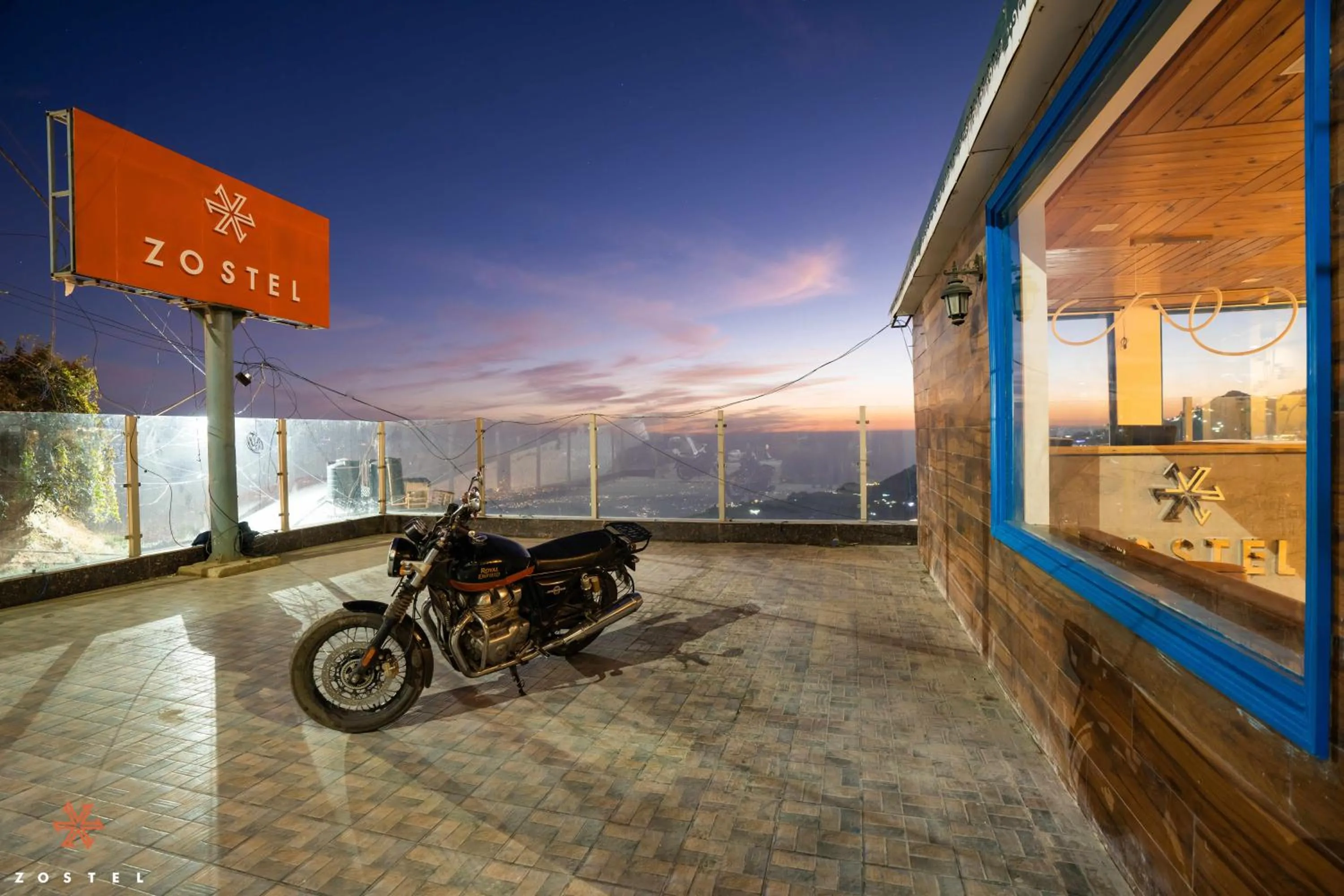 Property building in Zostel Mussoorie, Mall Road