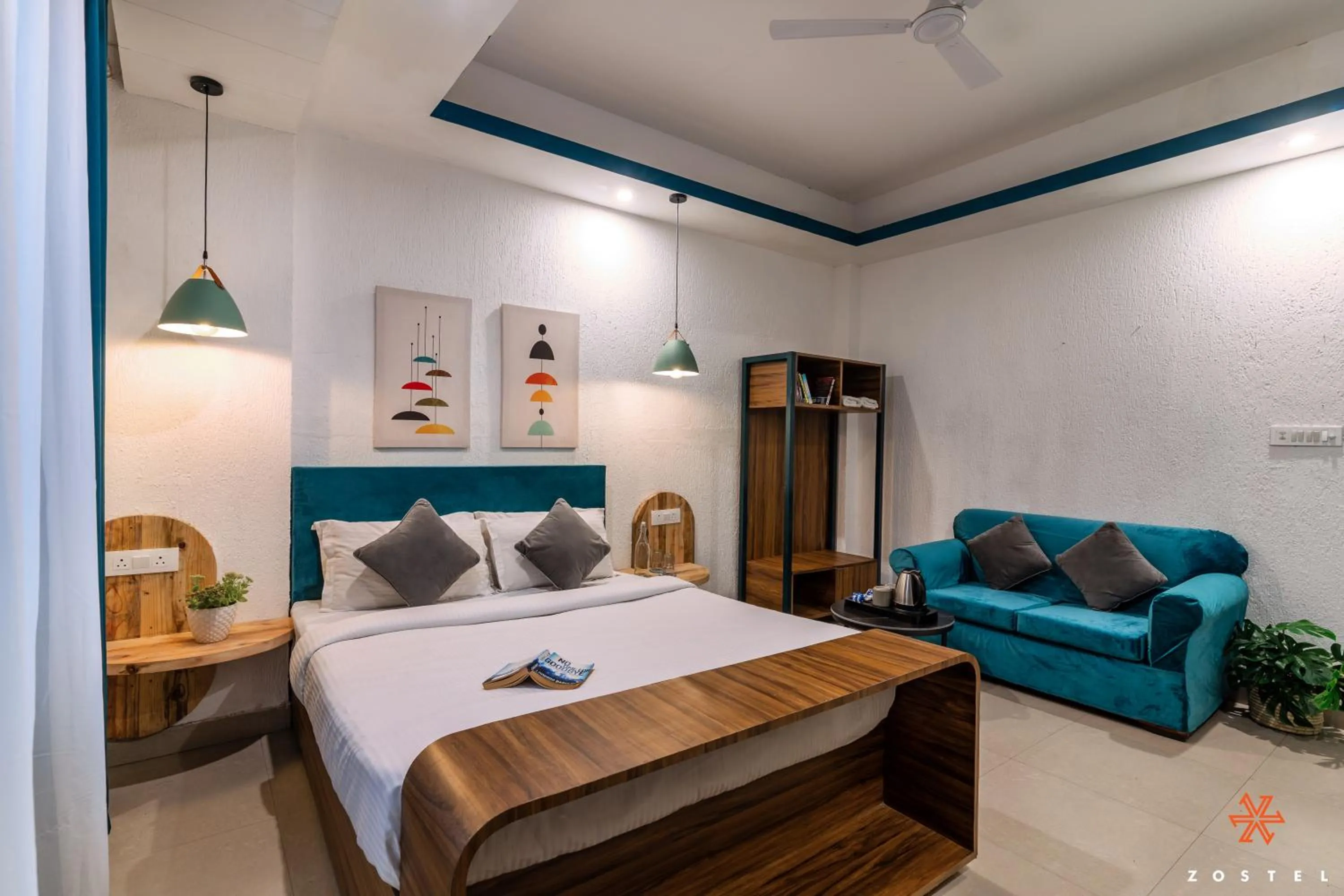 Bed in Zostel Mussoorie, Mall Road