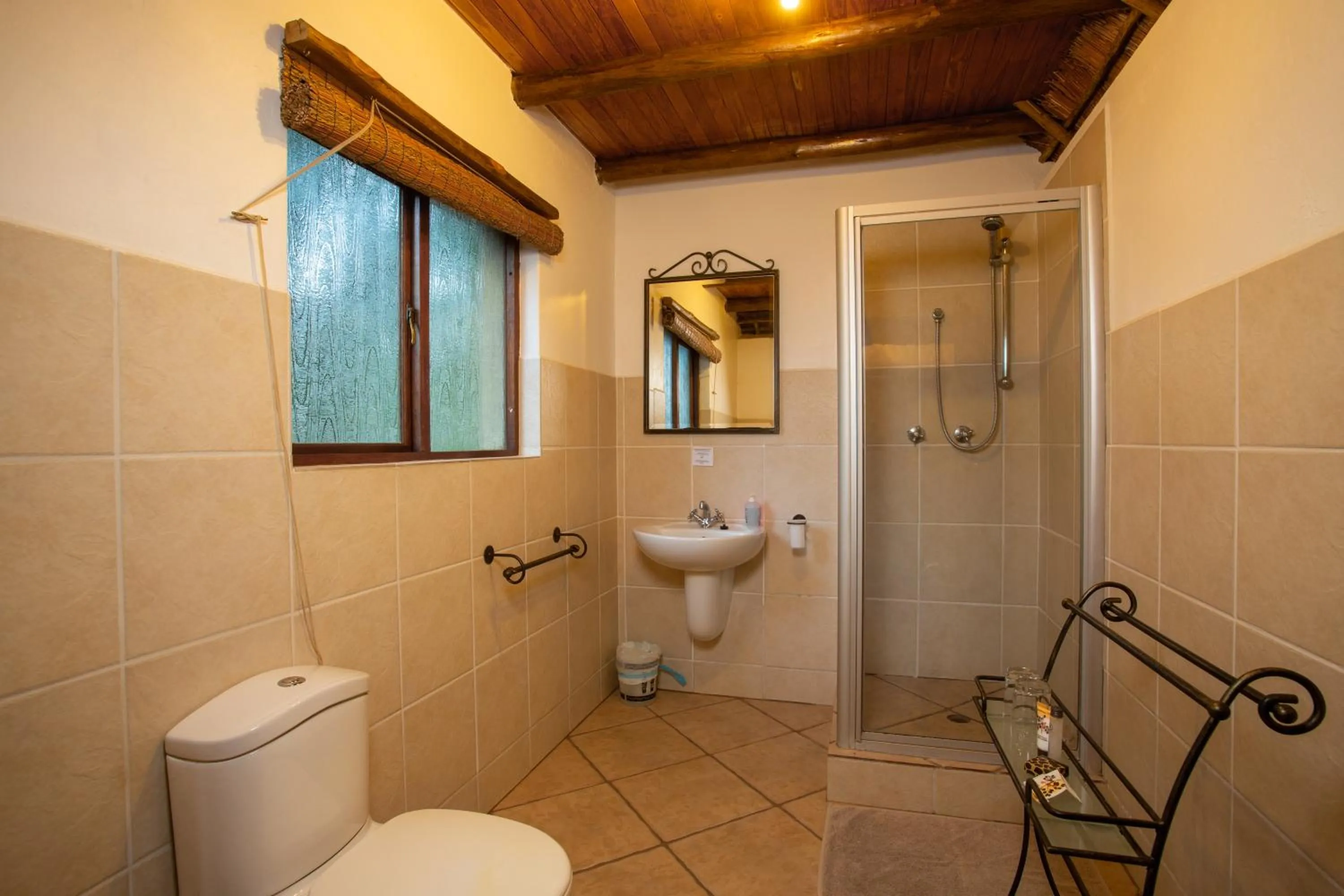 Bathroom in Kubu Safari Lodge