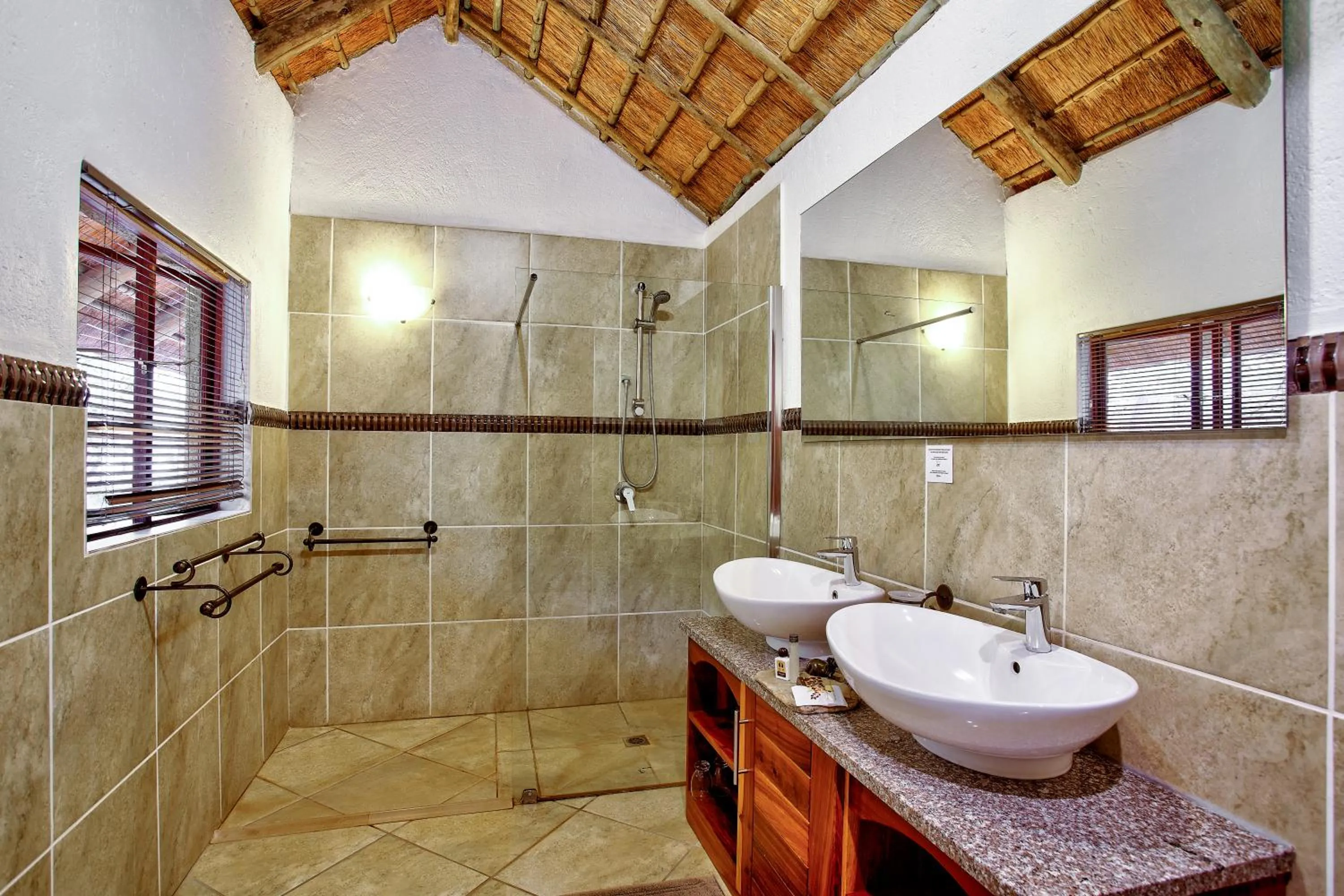 Bathroom in Kubu Safari Lodge