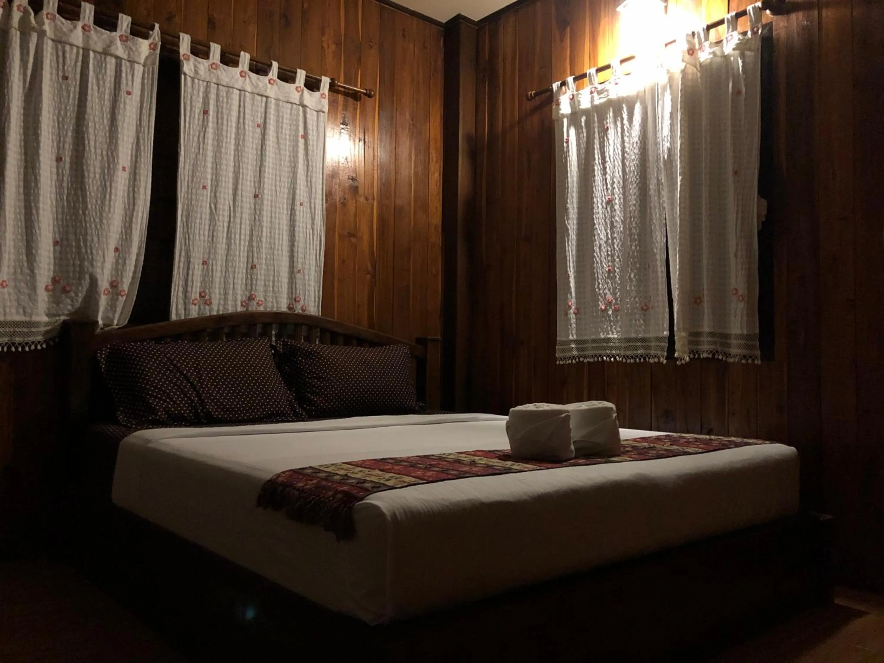Bed in Lampang homestay2