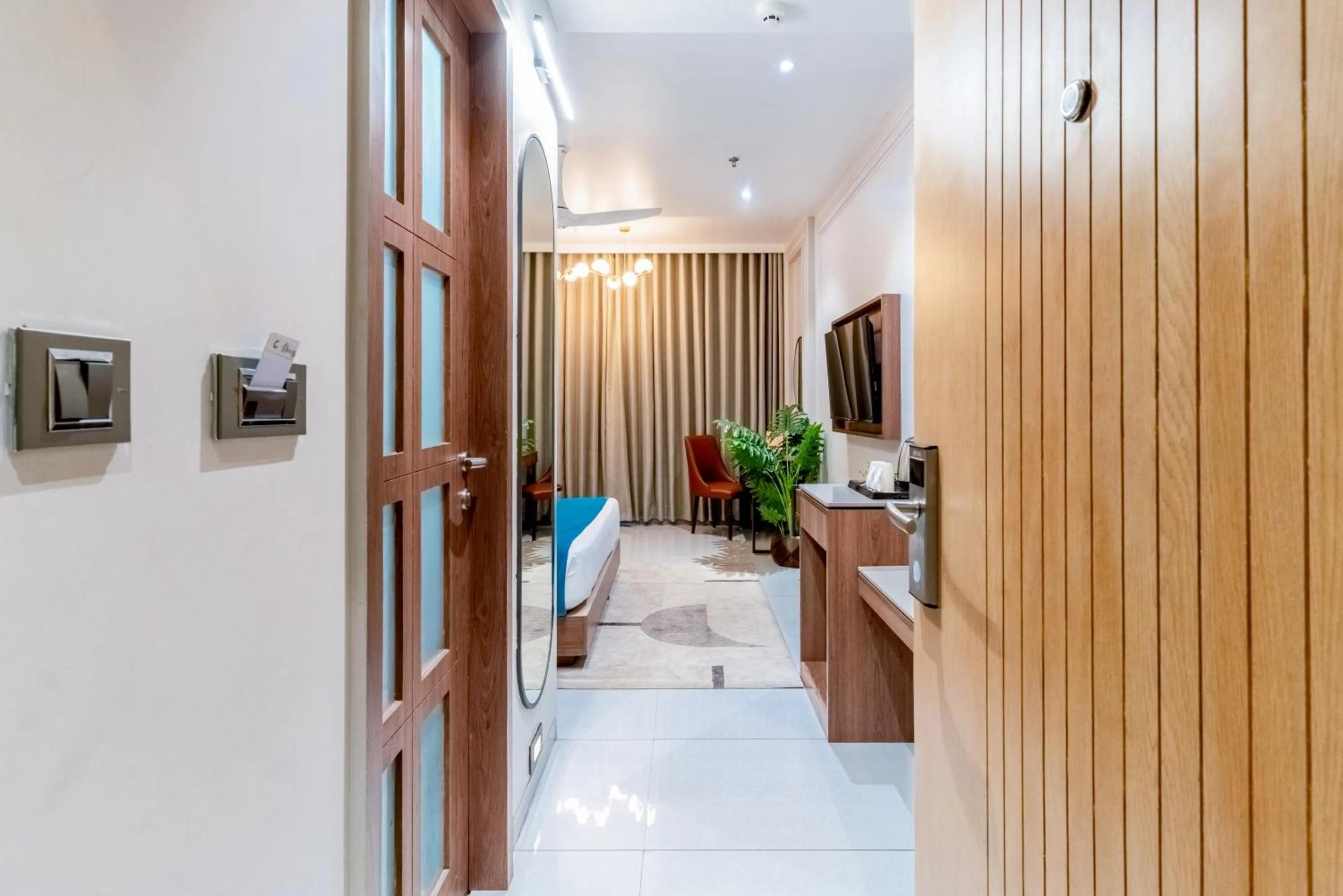 Bed in Pride Elite Dwarka Near Dwarkadhish Temple