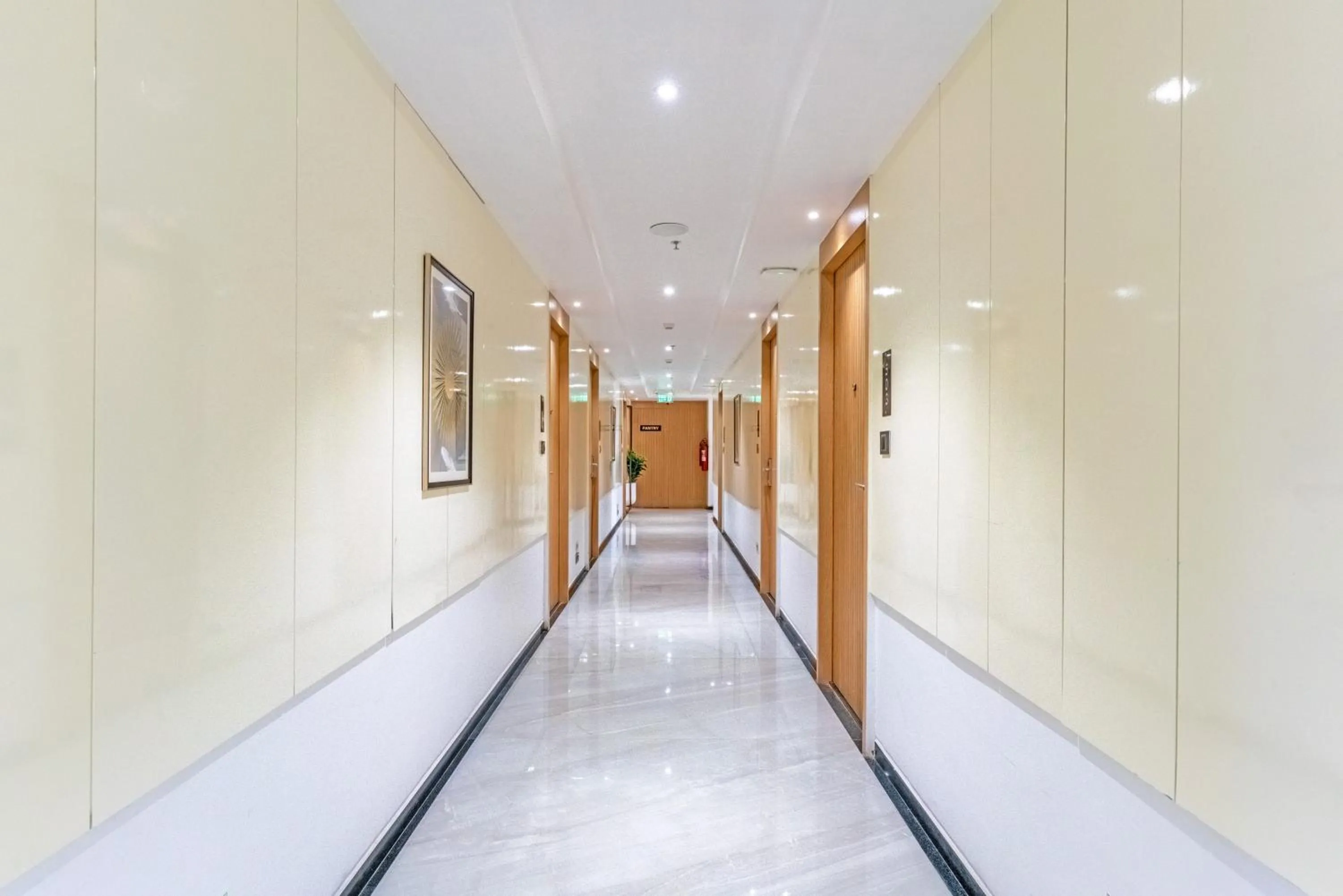 Lobby or reception in Pride Elite Dwarka Near Dwarkadhish Temple