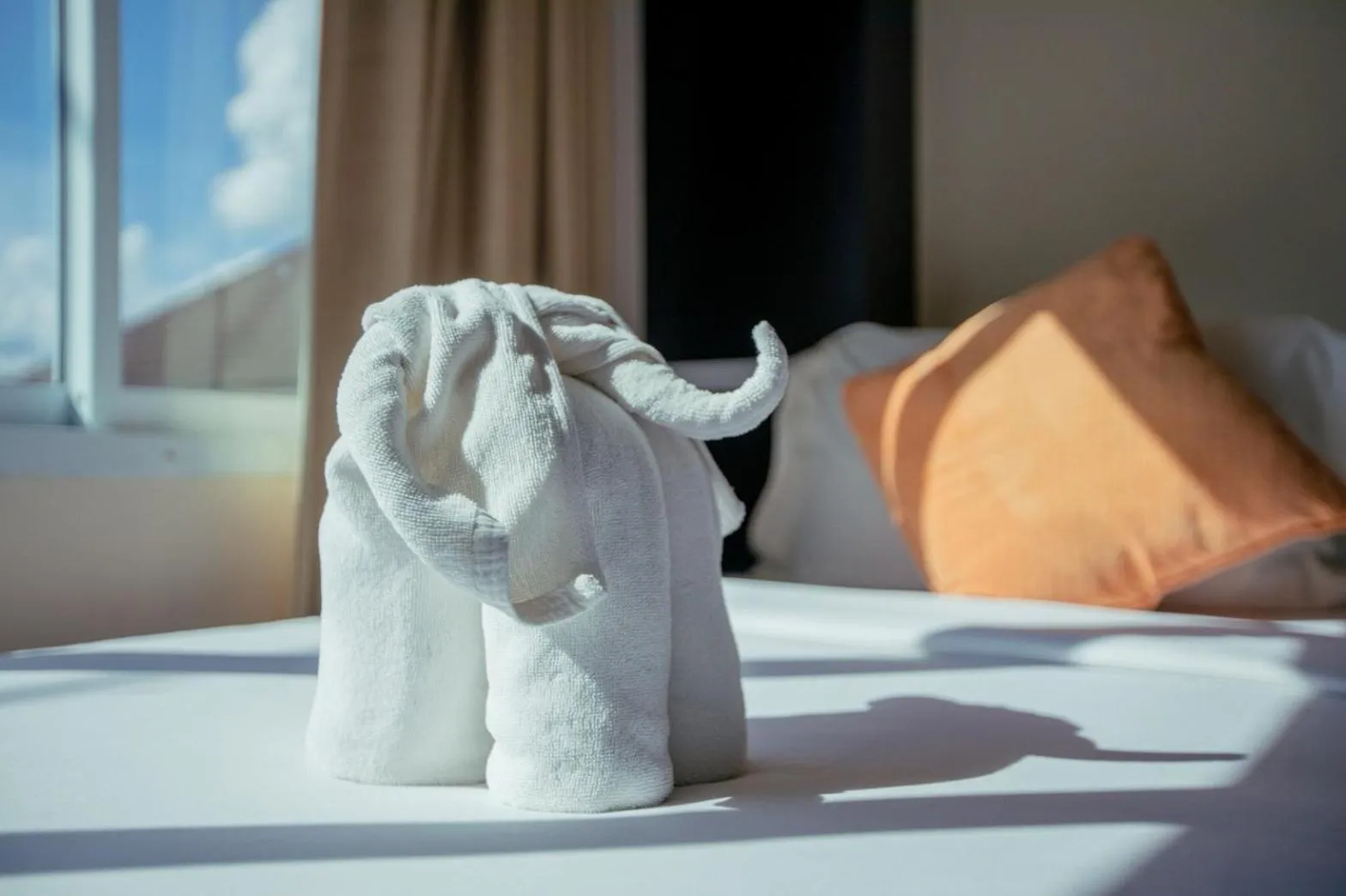 Bed in Excella Hotel