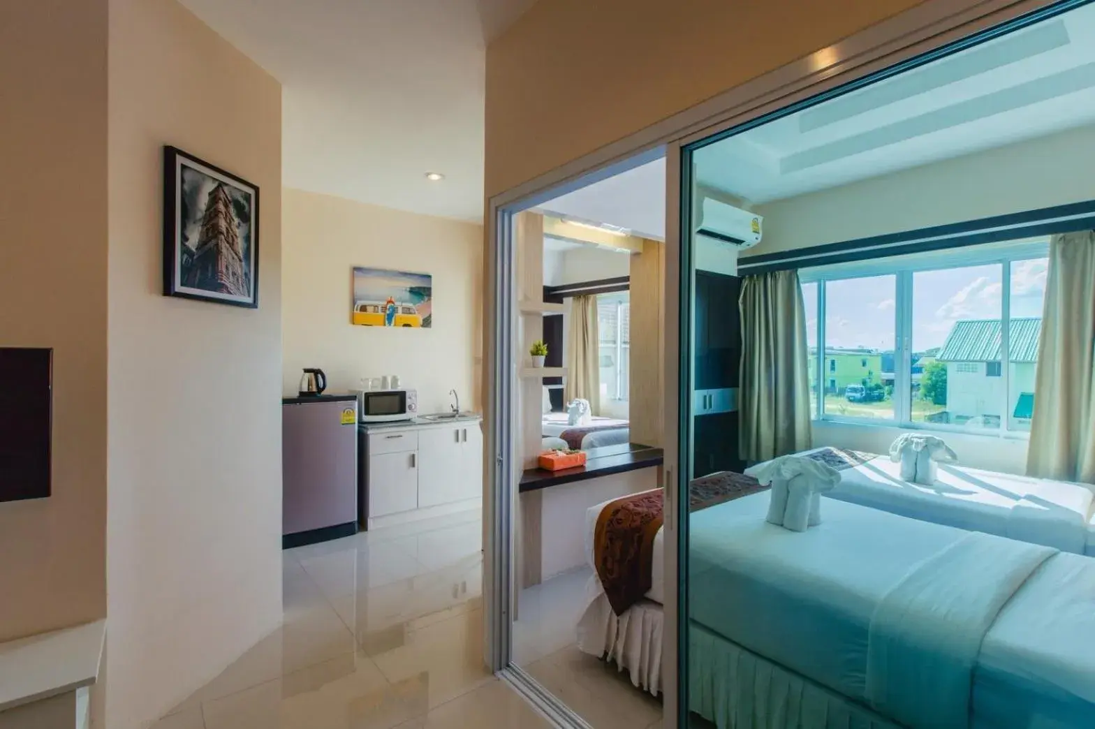 Deluxe Twin Room in Excella Hotel Deluxe Twin Room in Excella Hotel