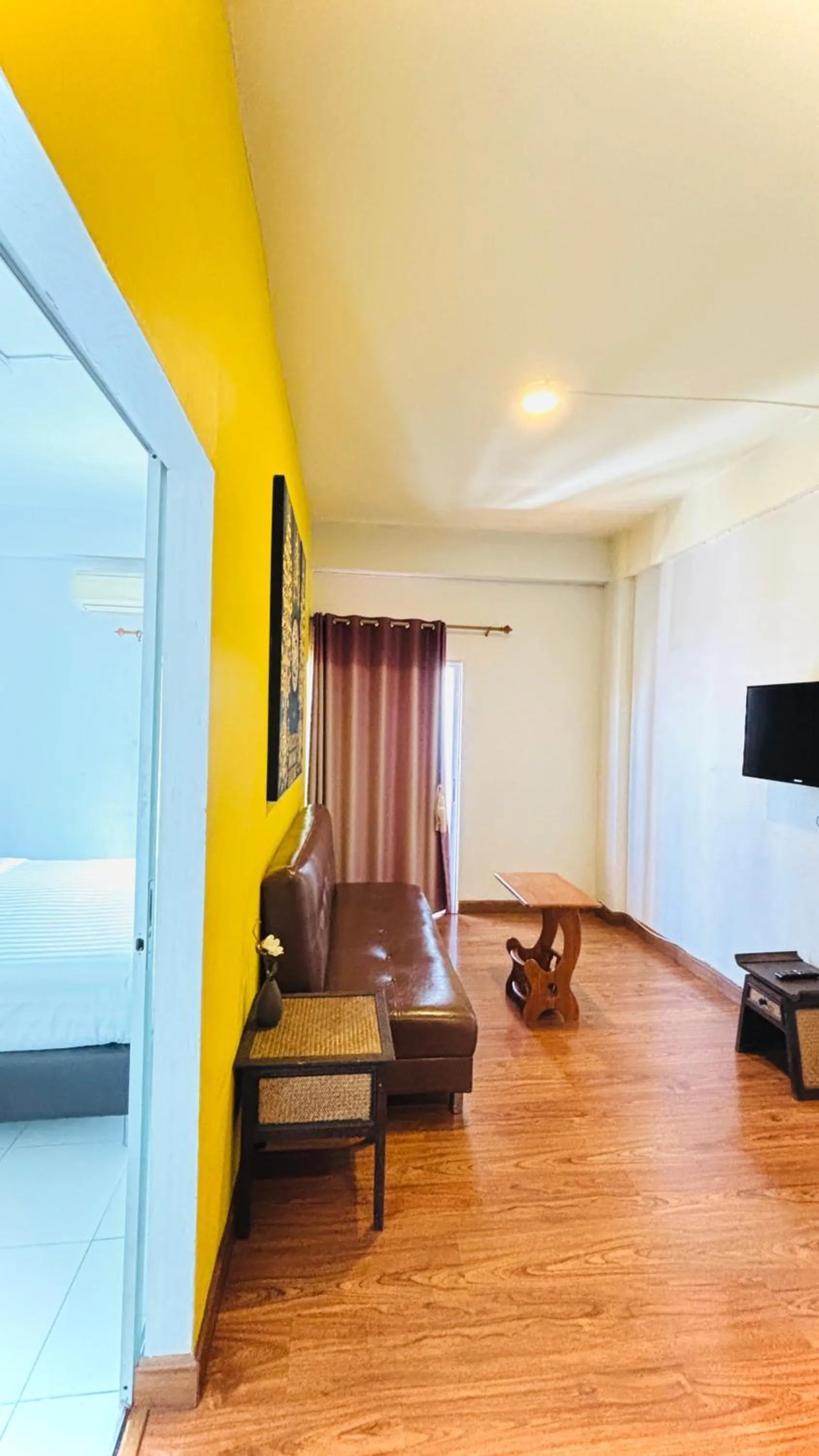 Living room in The Yak Cozy Chiang Mai