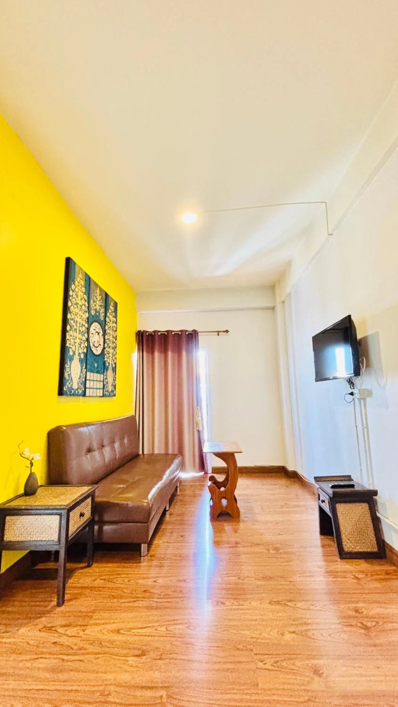 Living room in The Yak Cozy Chiang Mai