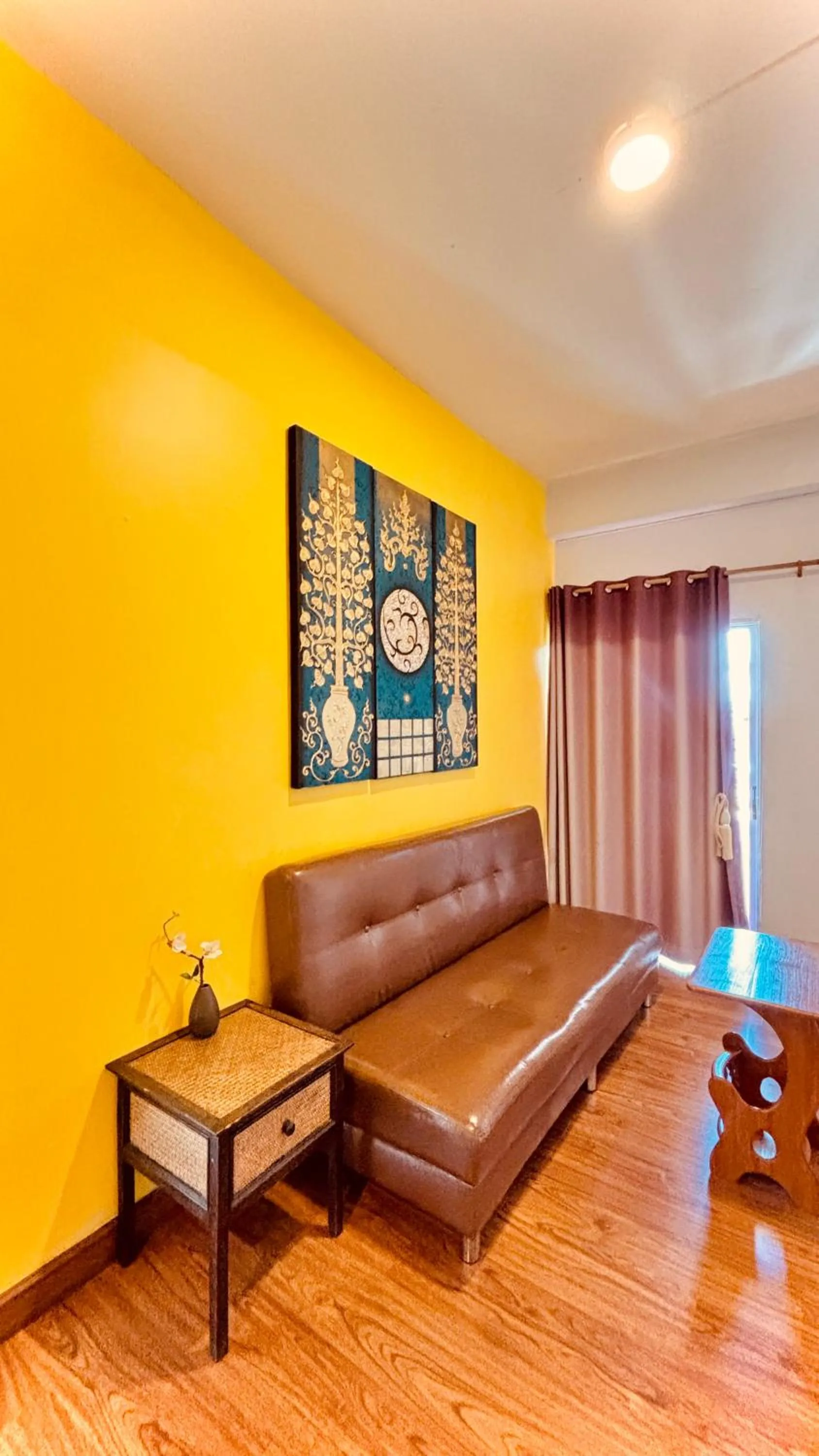 Living room in The Yak Cozy Chiang Mai