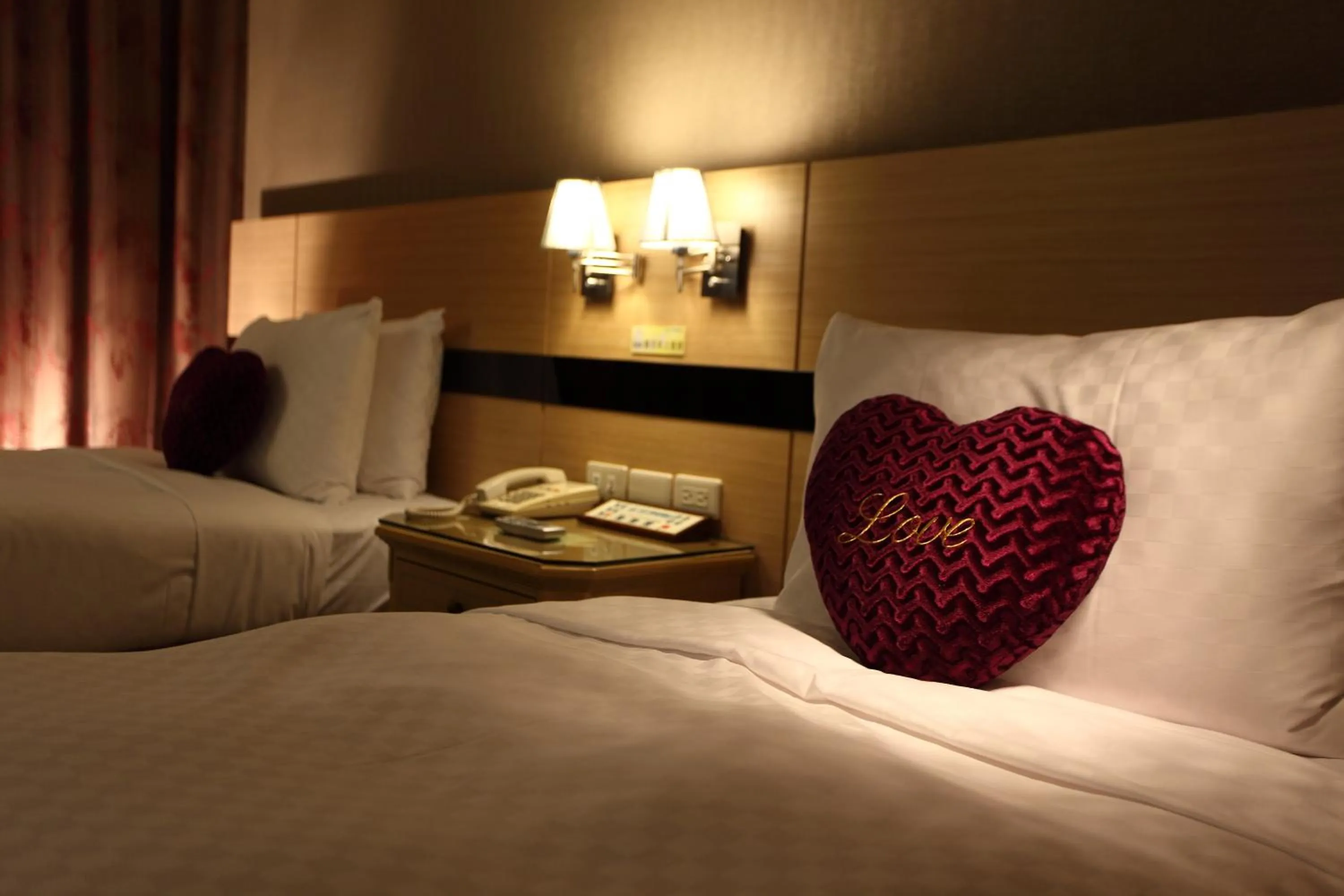 Bed in 嘉義戴斯精選酒店 原稱佳仕堡