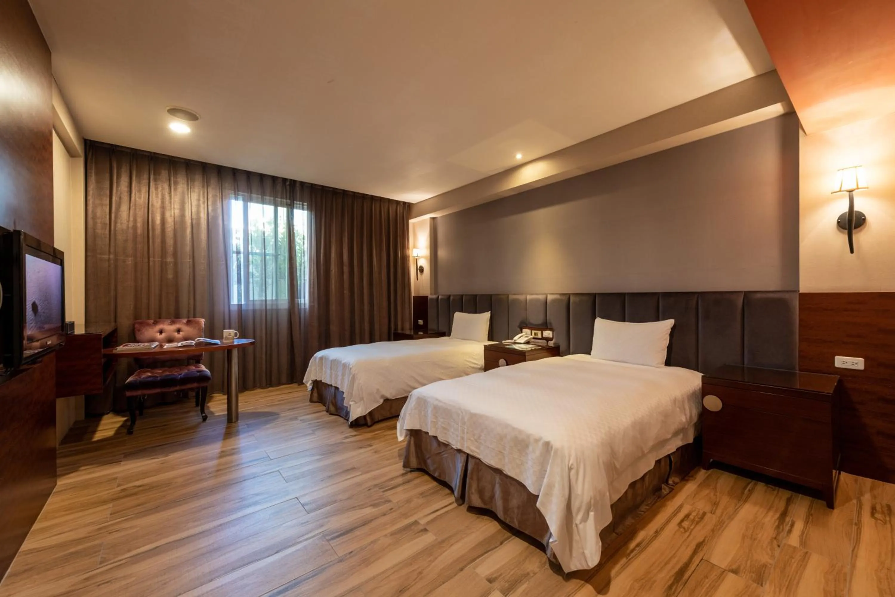 Bed in 嘉義戴斯精選酒店 原稱佳仕堡