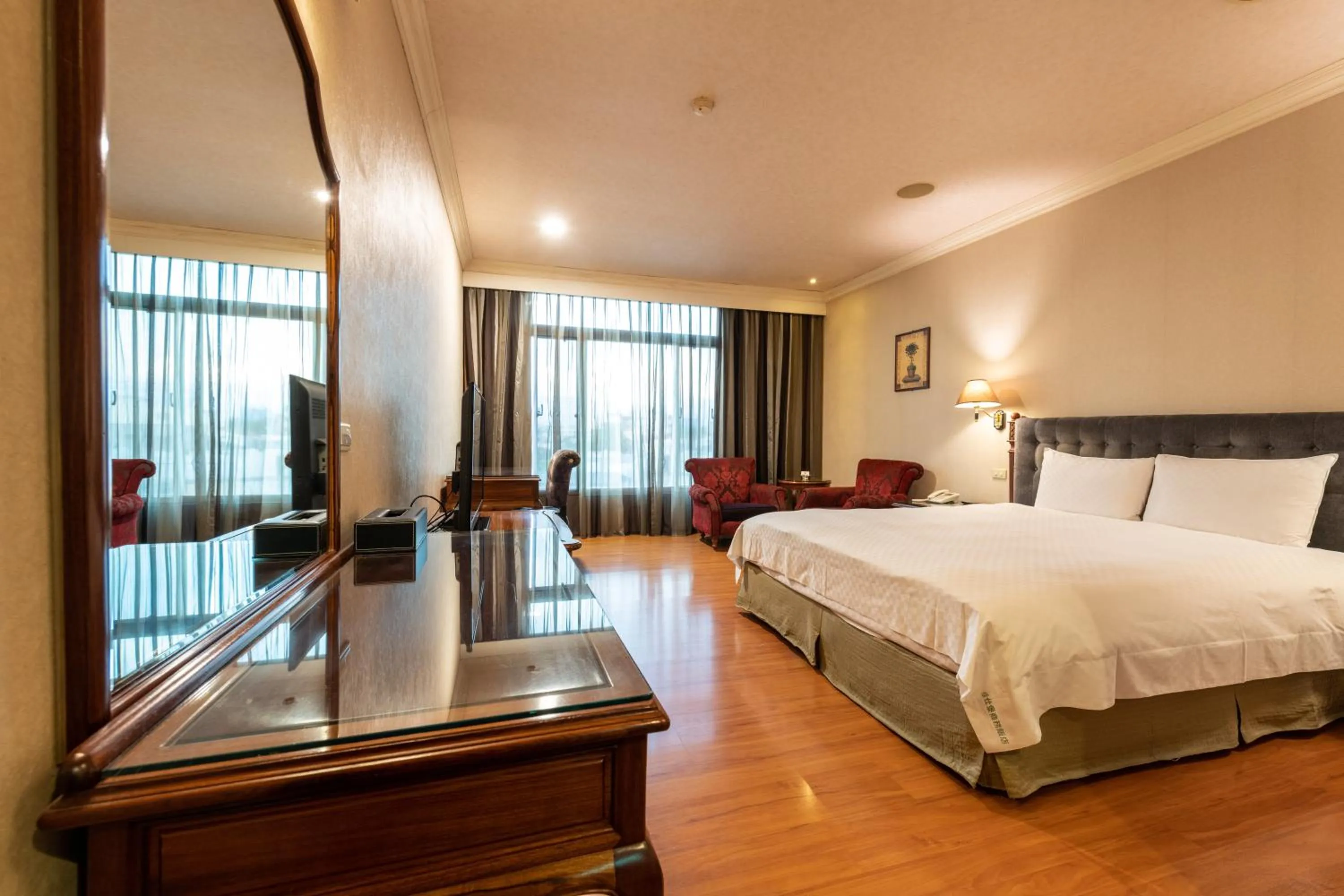 Bed in 嘉義戴斯精選酒店 原稱佳仕堡