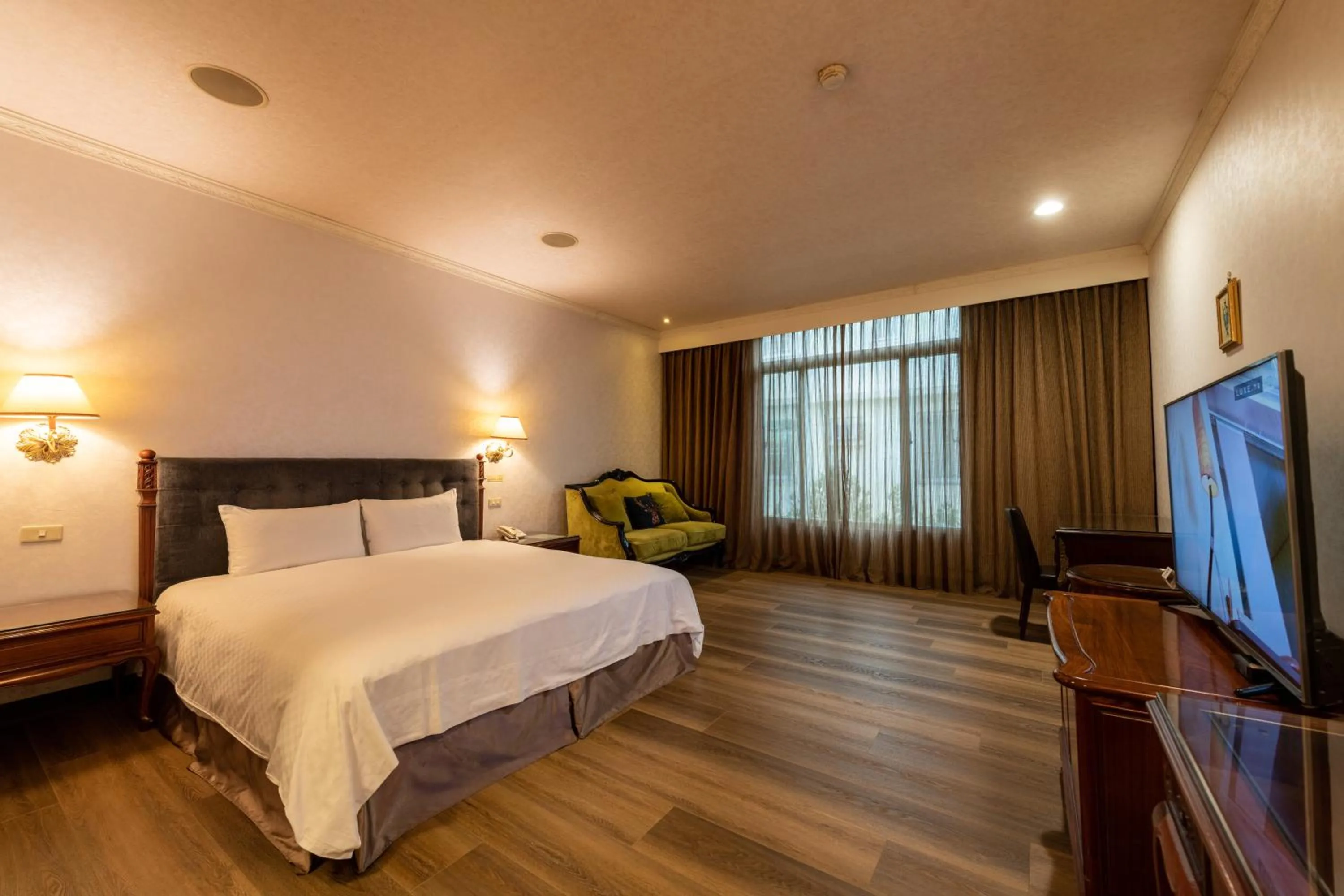 Bed in 嘉義戴斯精選酒店 原稱佳仕堡