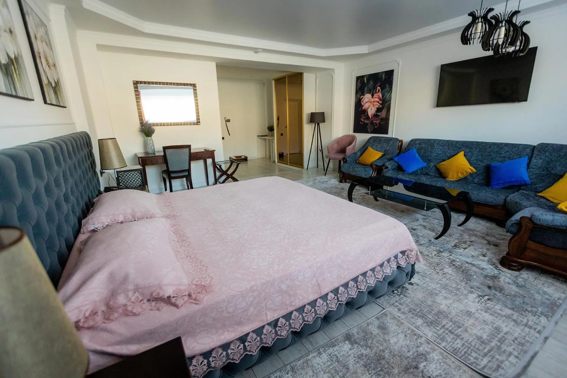 Bed in Metelitsa Hotel