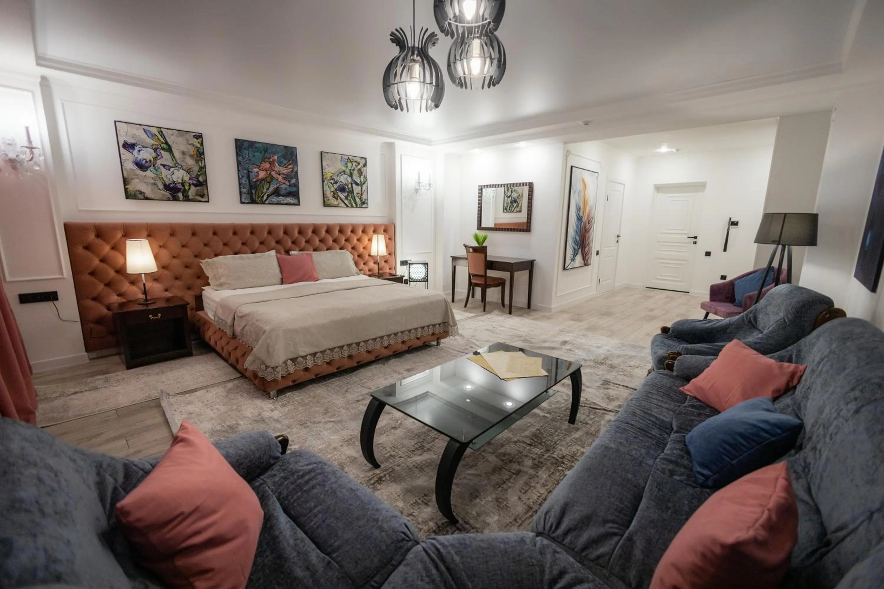 Bed in Metelitsa Hotel