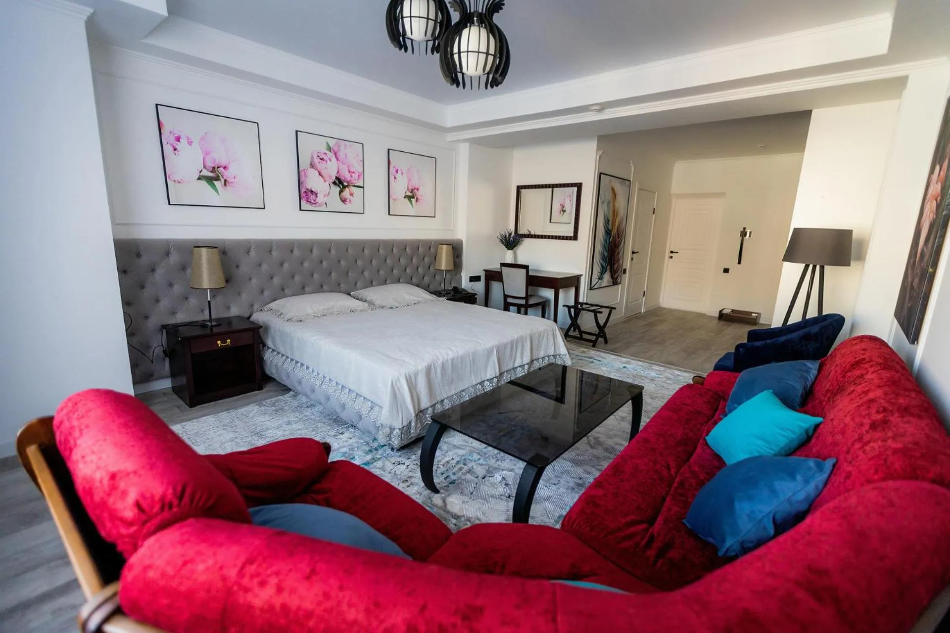 Bed in Metelitsa Hotel