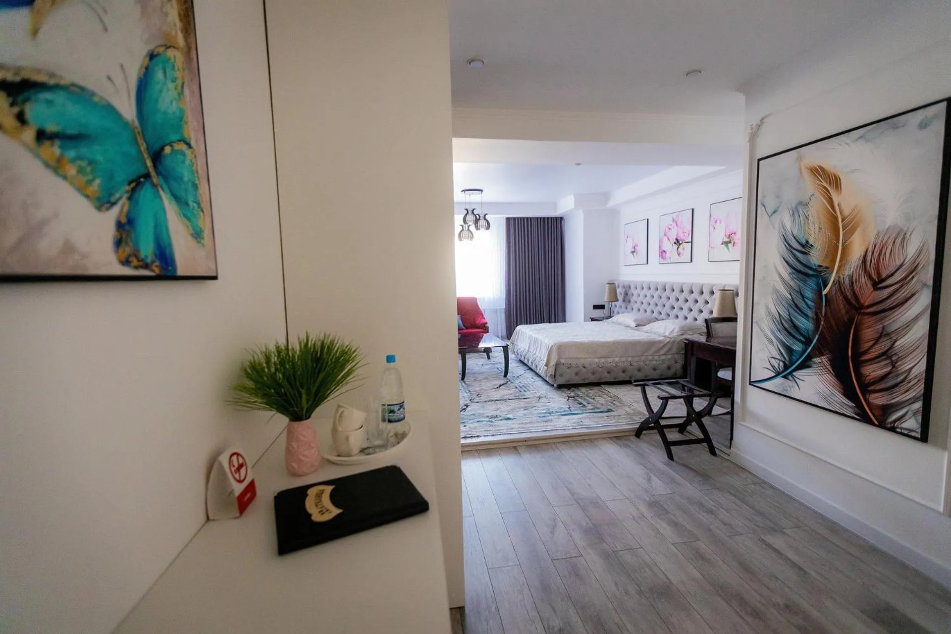 Bed in Metelitsa Hotel