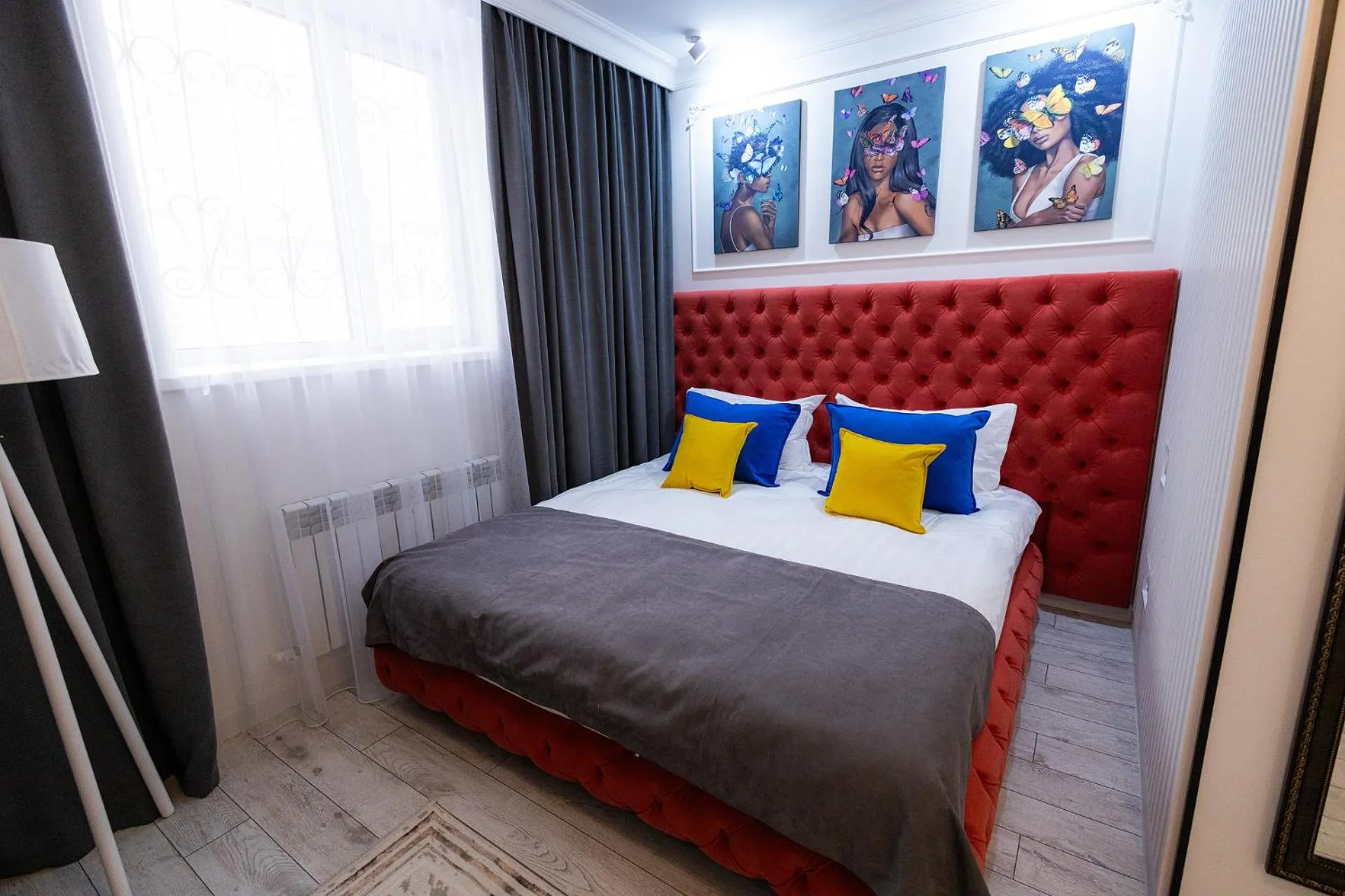 Bed in Metelitsa Hotel