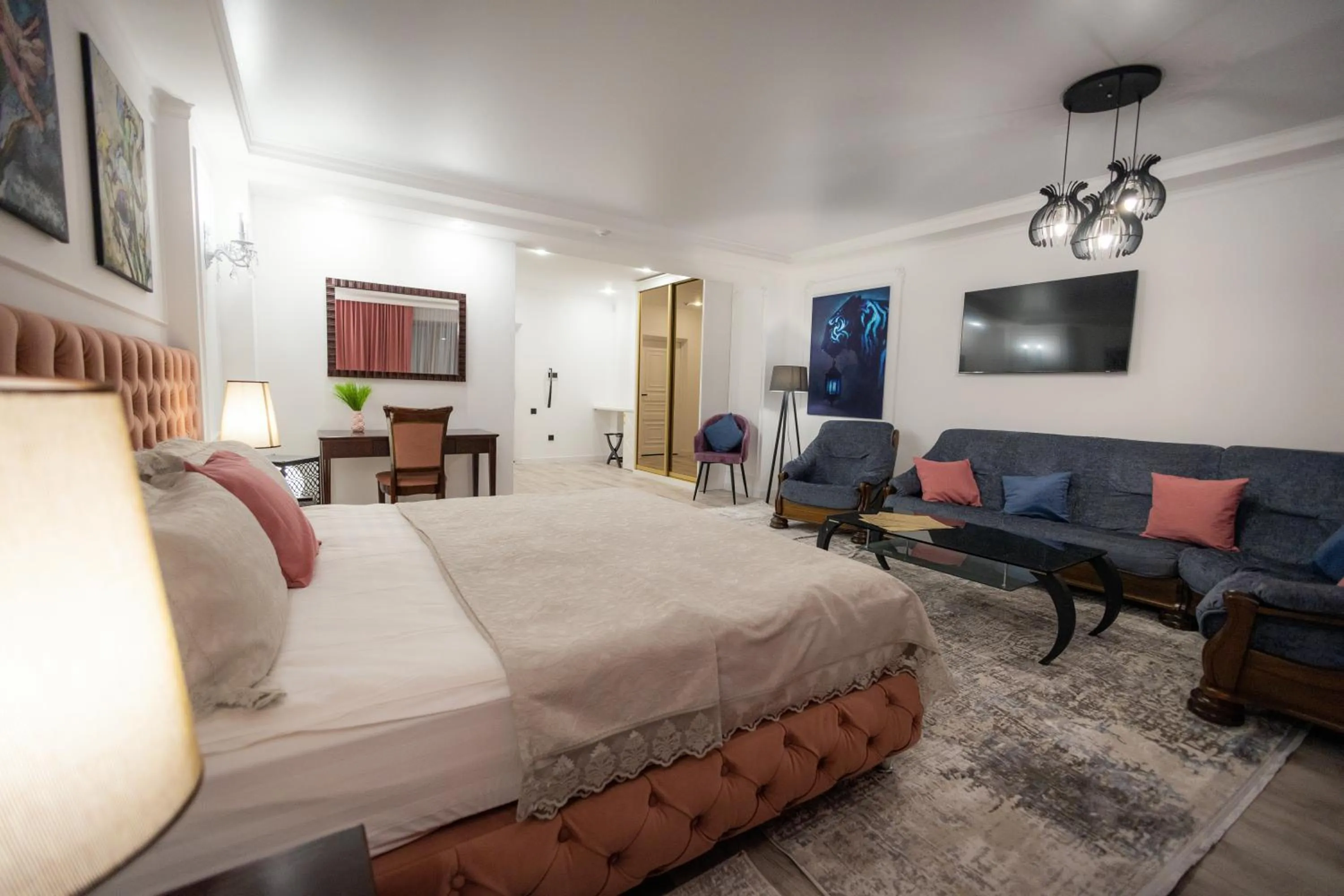 Bed in Metelitsa Hotel